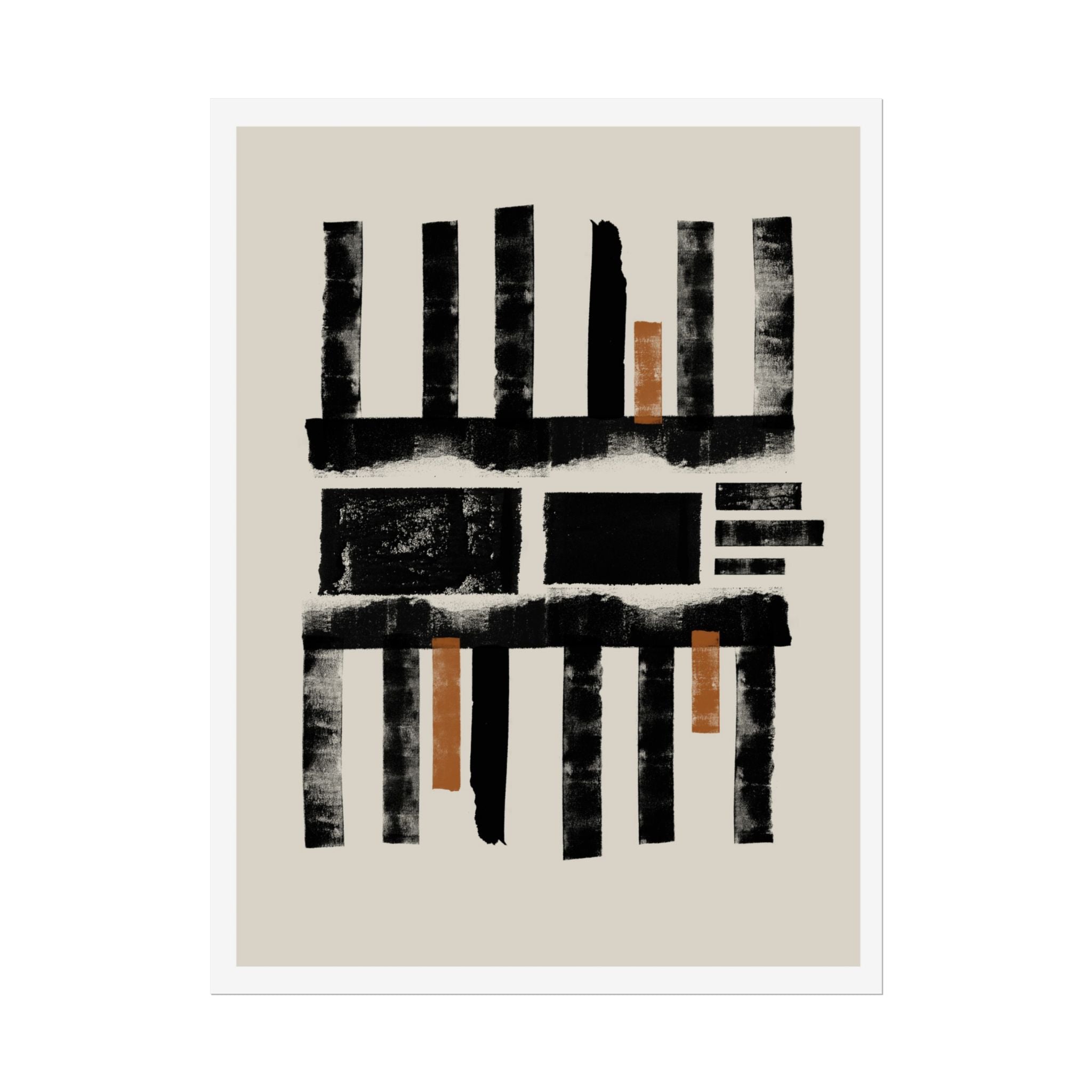 Amber Shadow Alignments - Poster