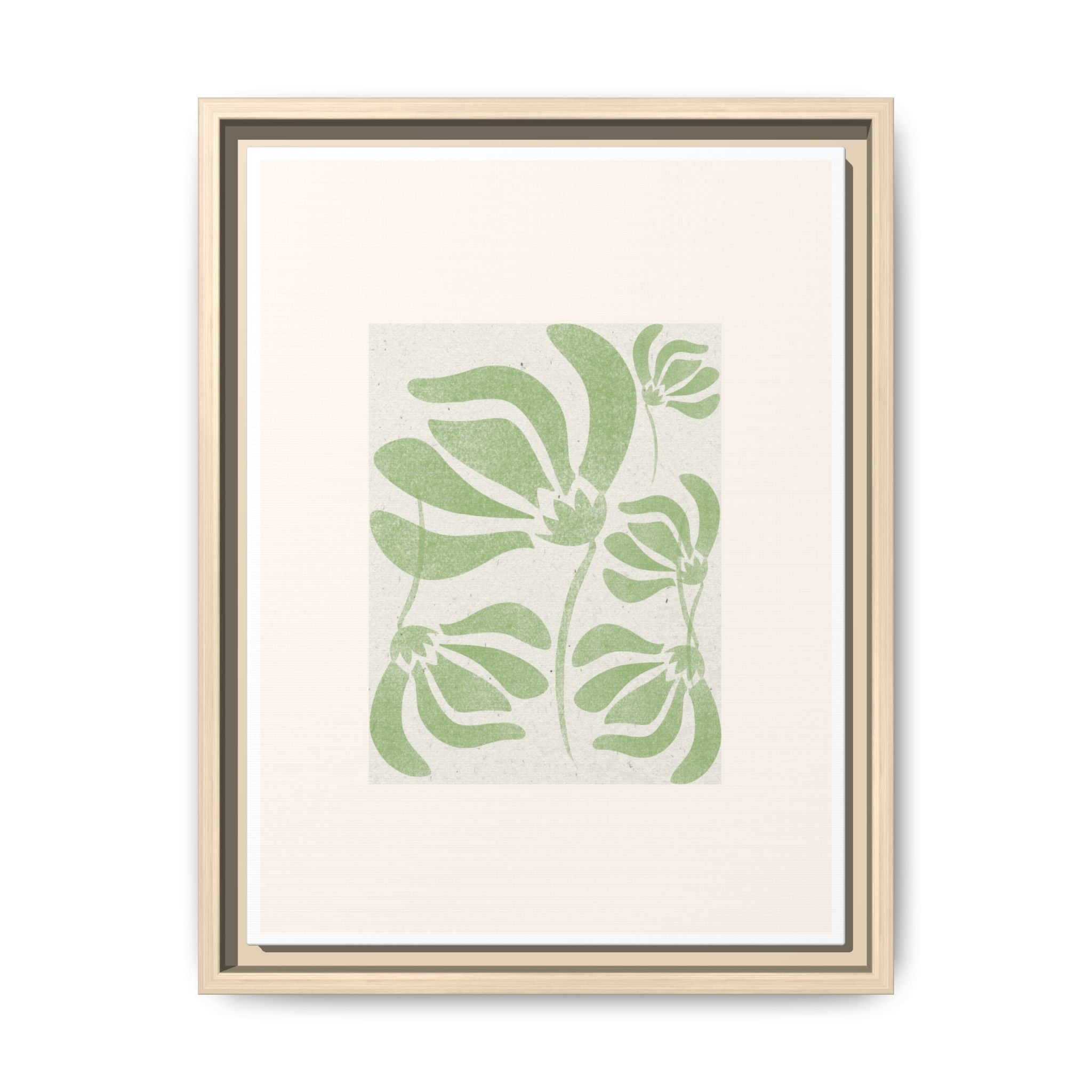 Verdant Bloom Harmony - Framed