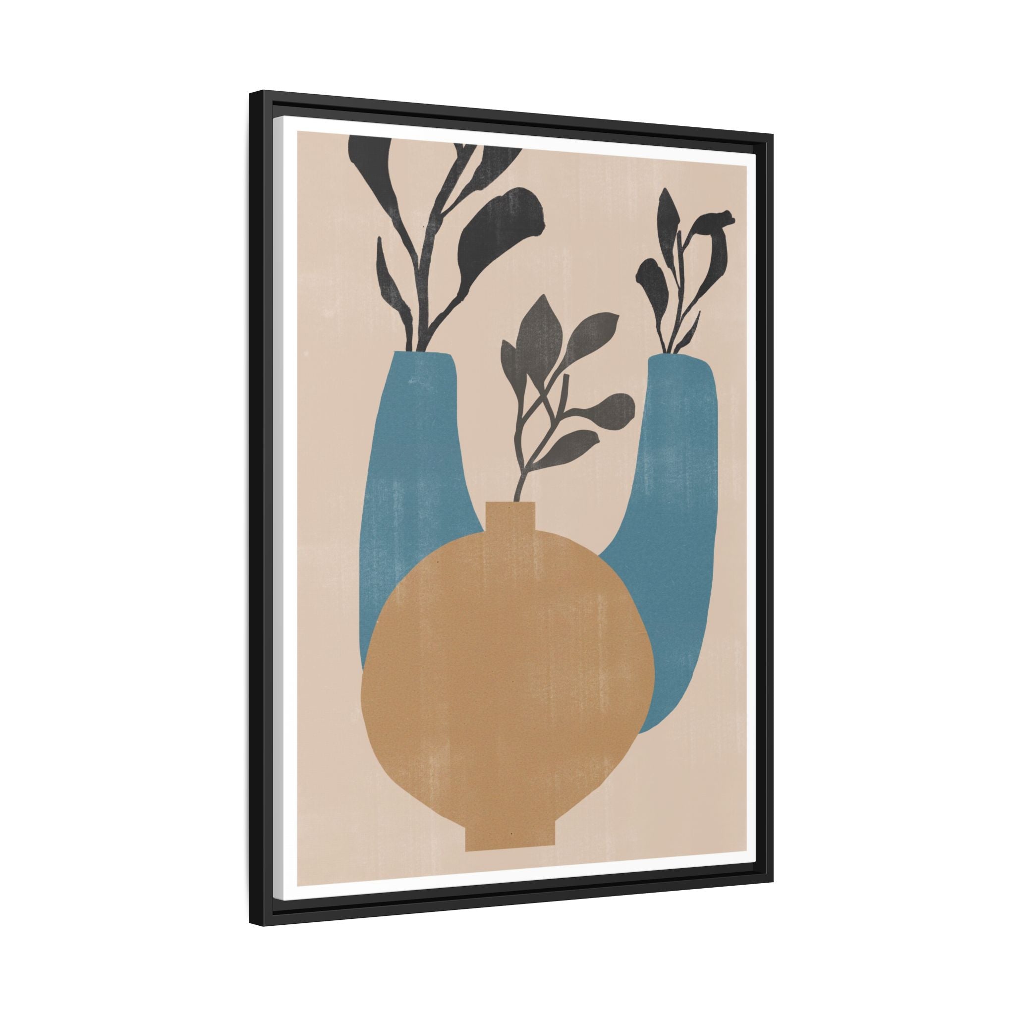 Azure Vessel Harmony - Framed