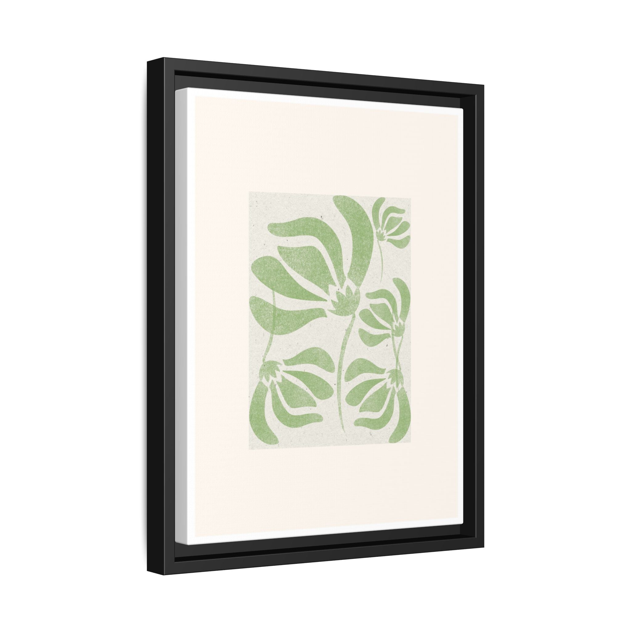 Verdant Bloom Harmony - Framed