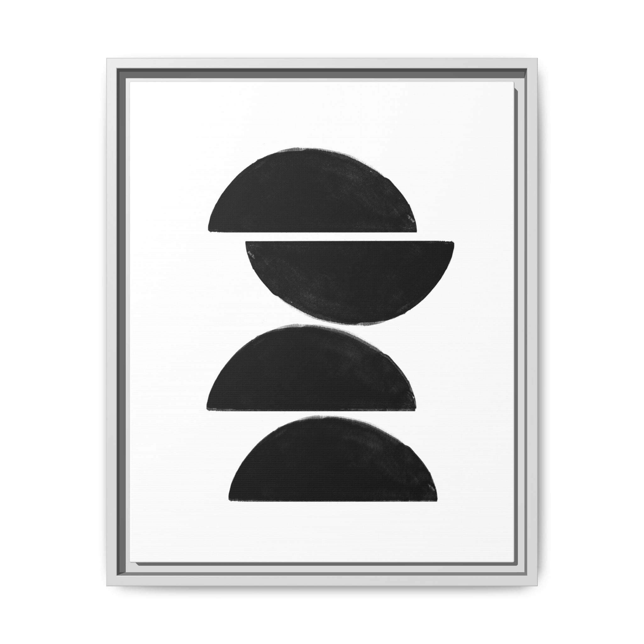 Noir Horizon Rhythm - Framed