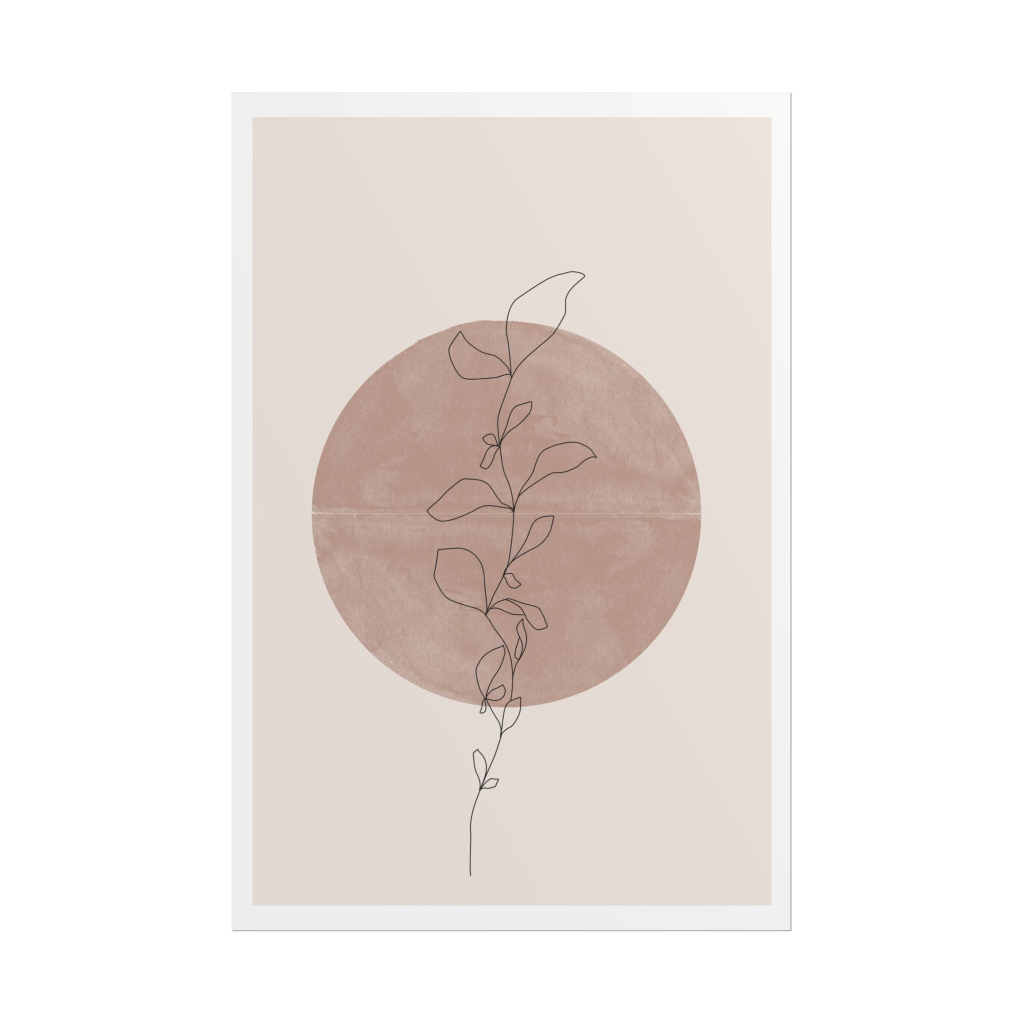Blush Moonvine Quietude - Poster