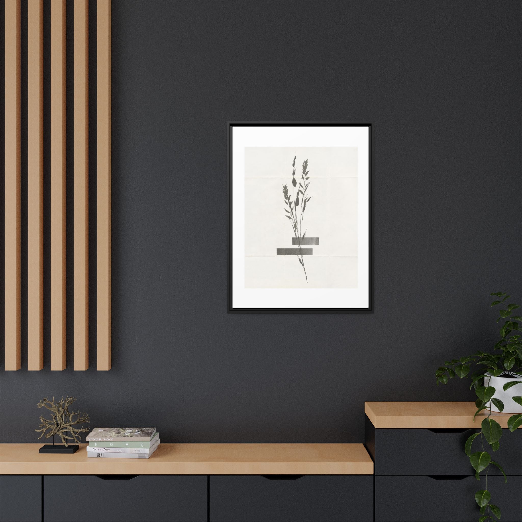 Quiet Meadow Alignment - Framed