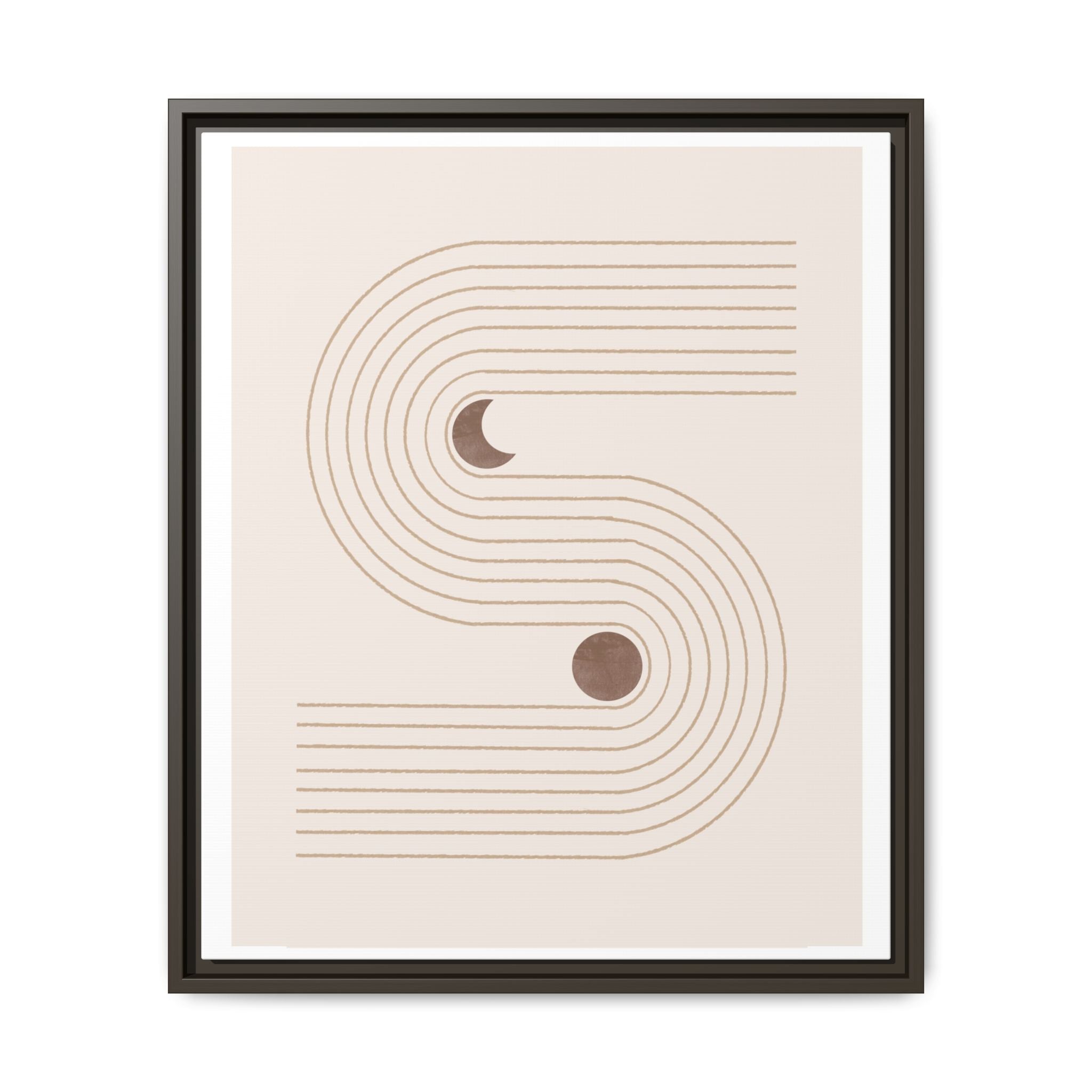 Desert Orbit Passage - Framed