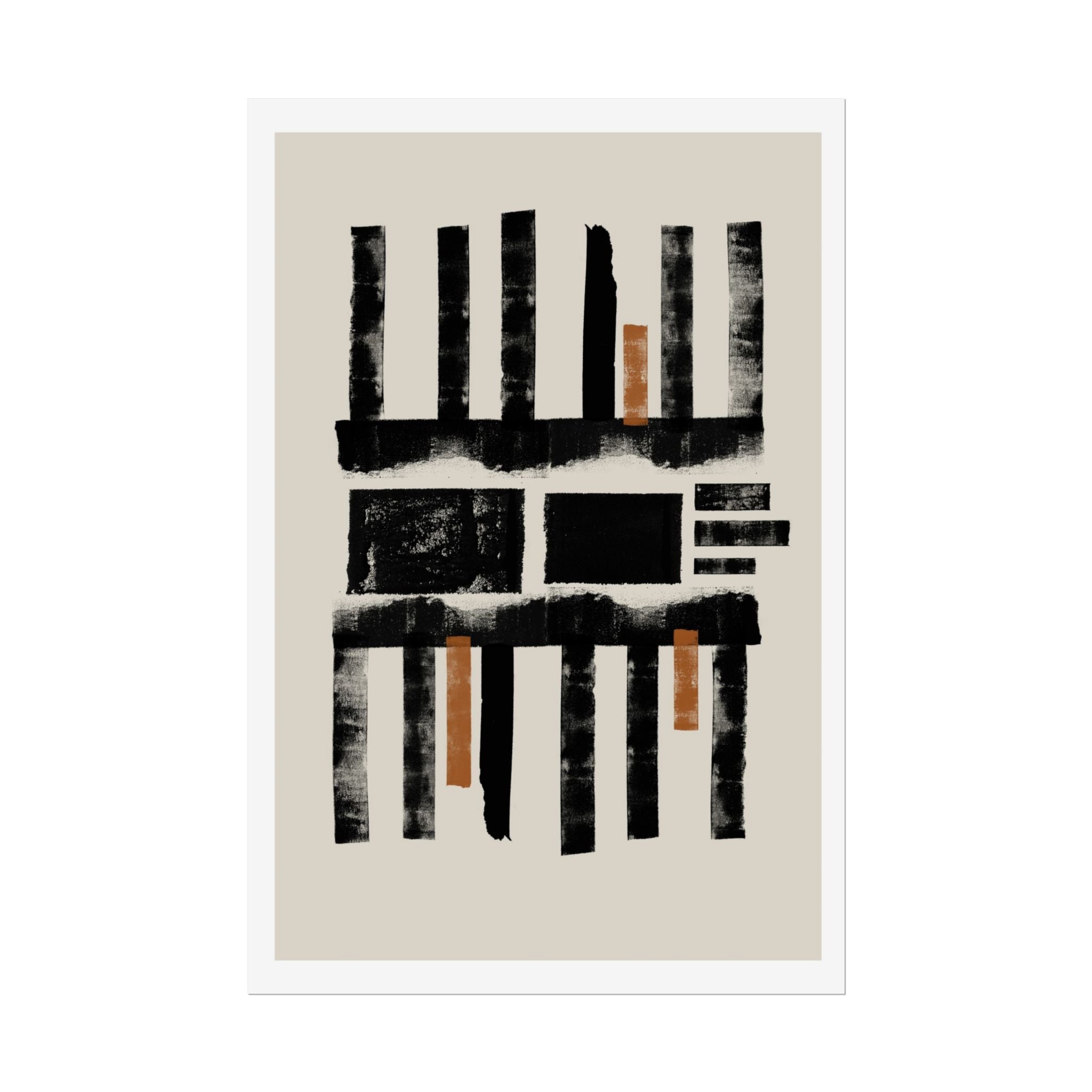 Amber Shadow Alignments - Poster