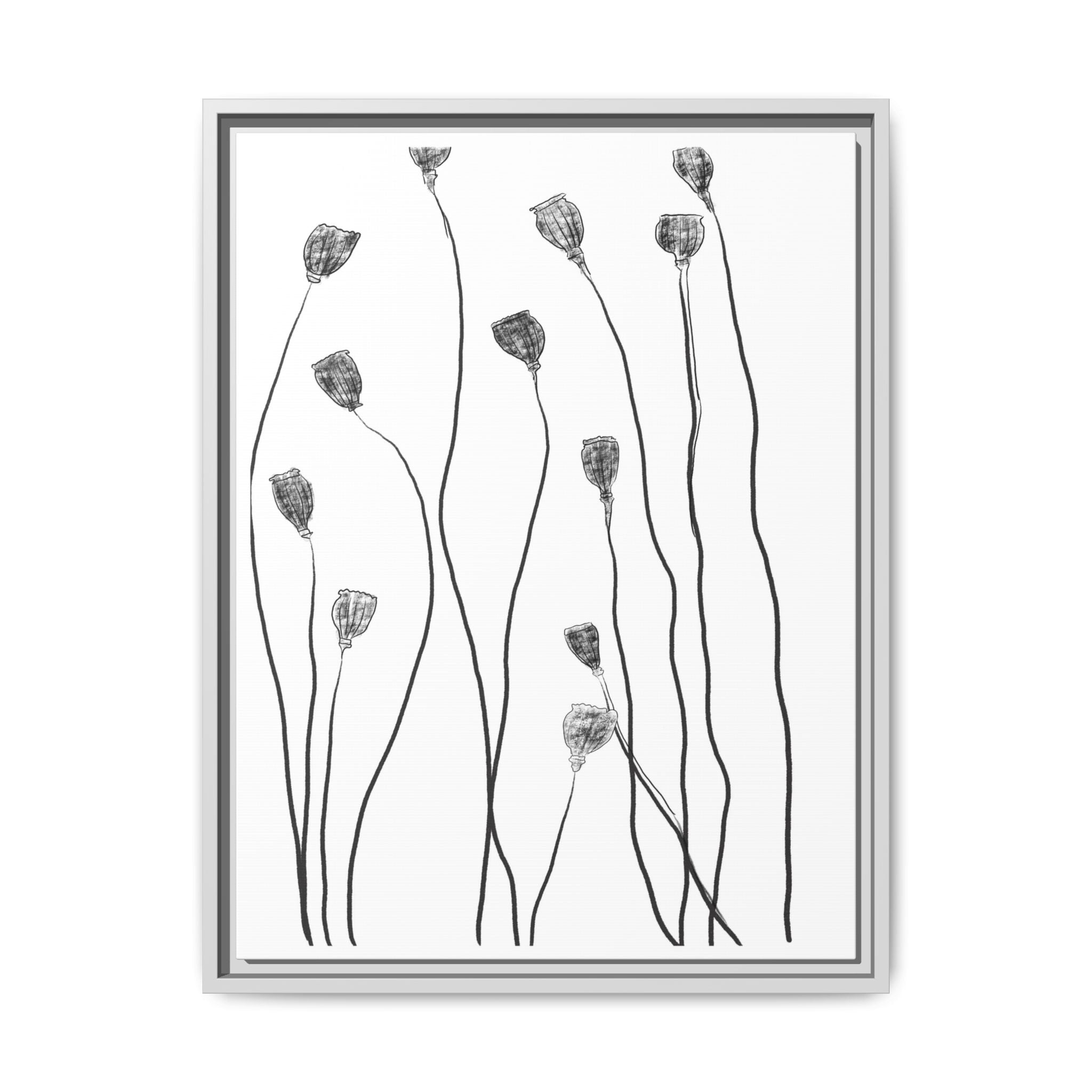 Midnight Seed Reverie - Framed