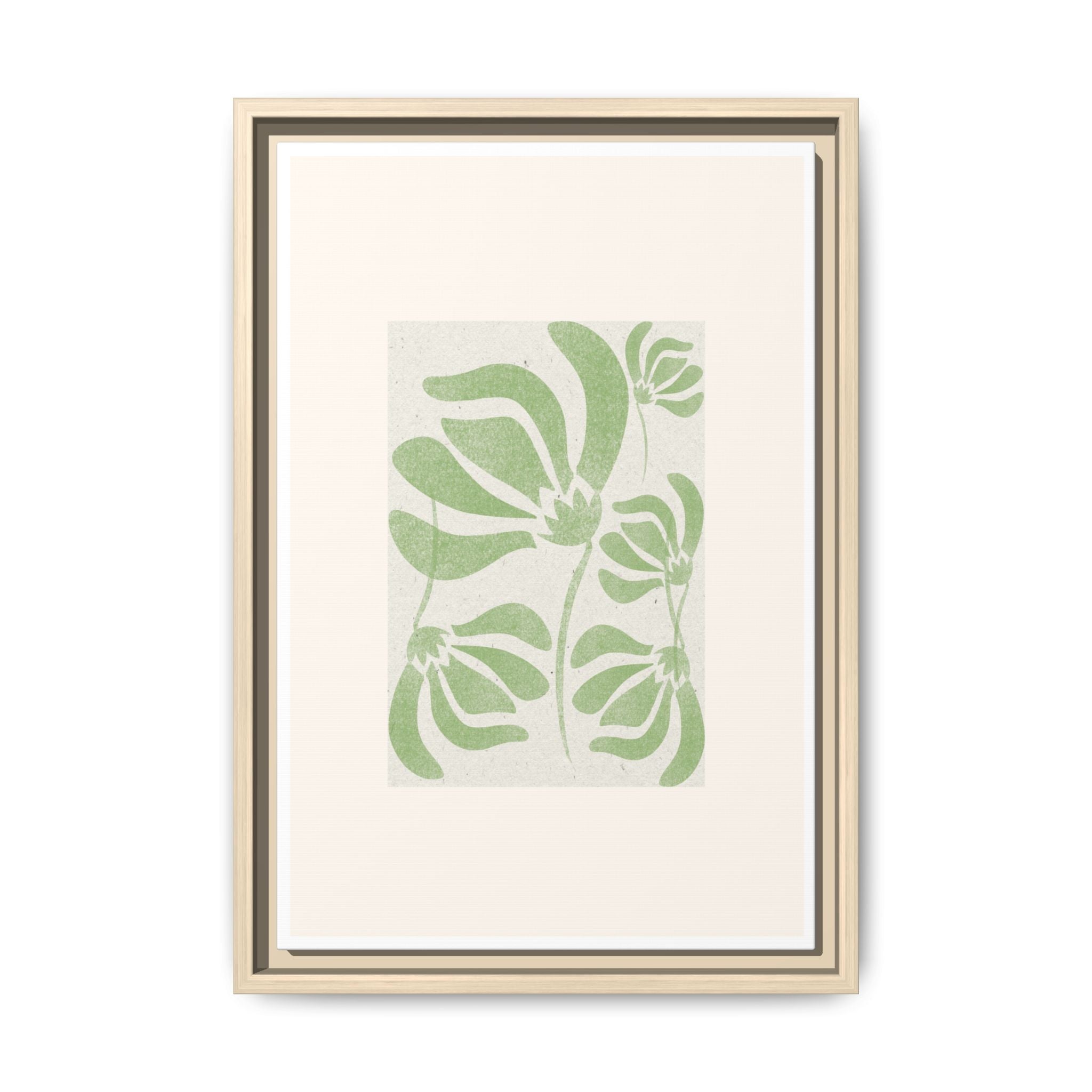 Verdant Bloom Harmony - Framed