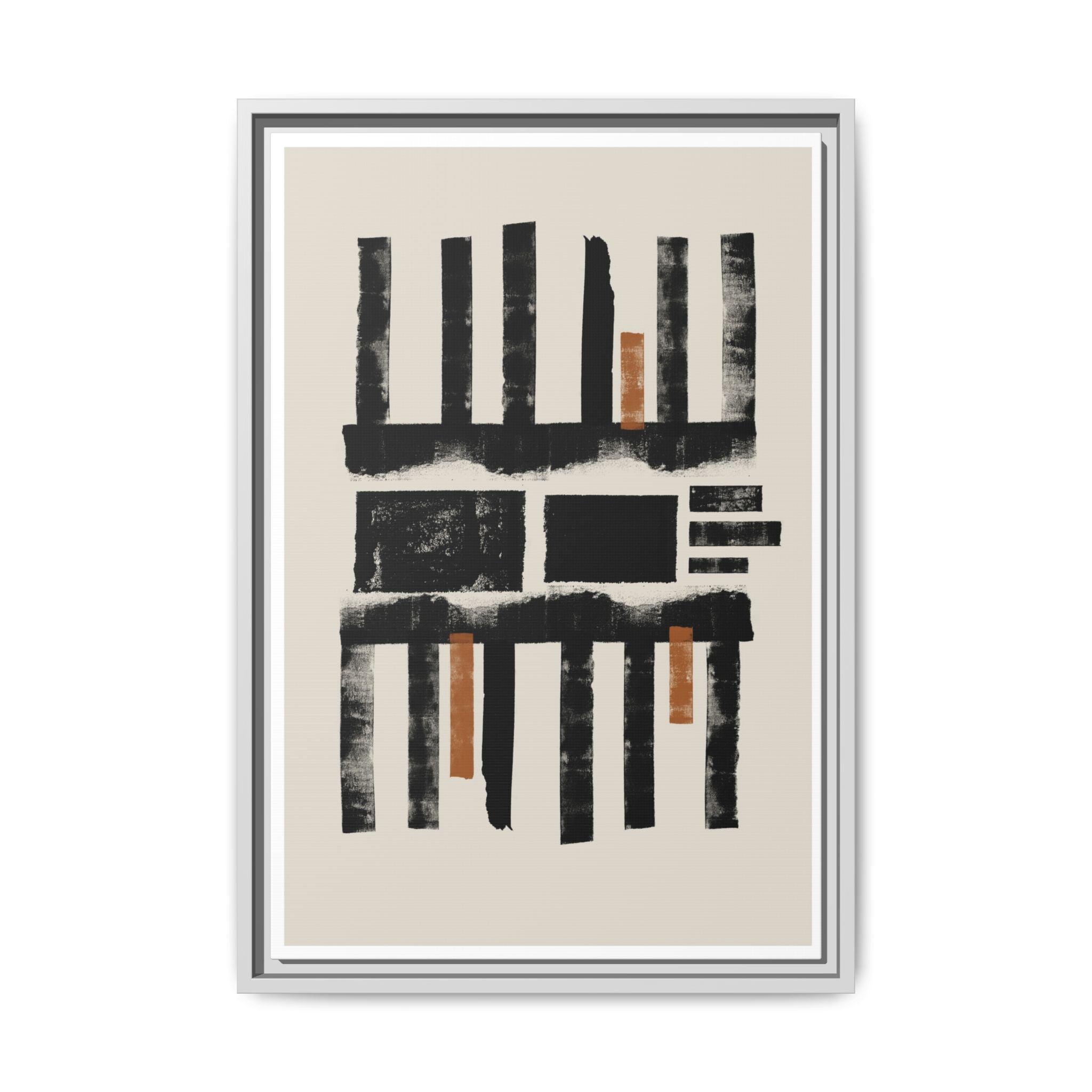 Amber Shadow Alignments - Framed