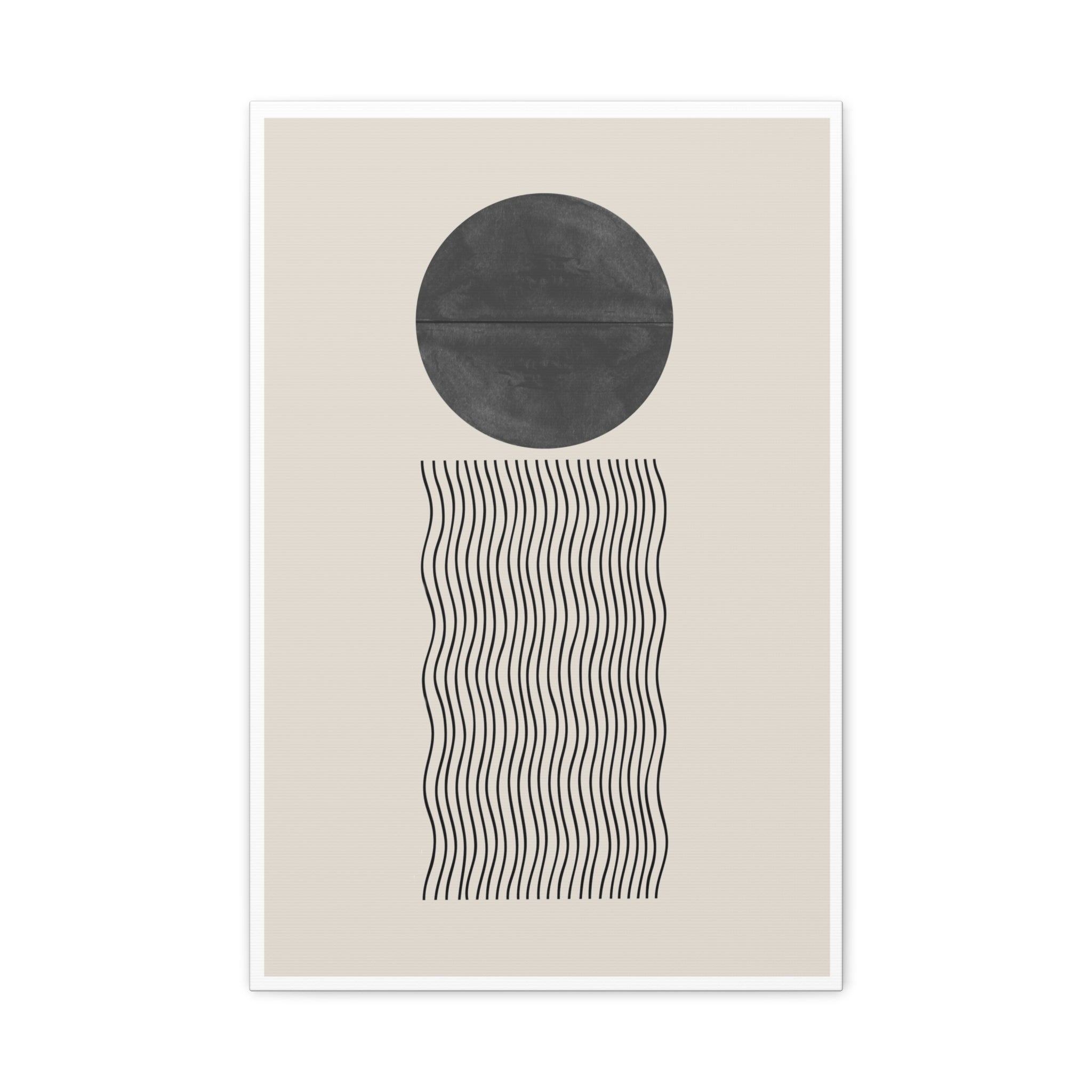 Celestial Wave Alignment - Canvas