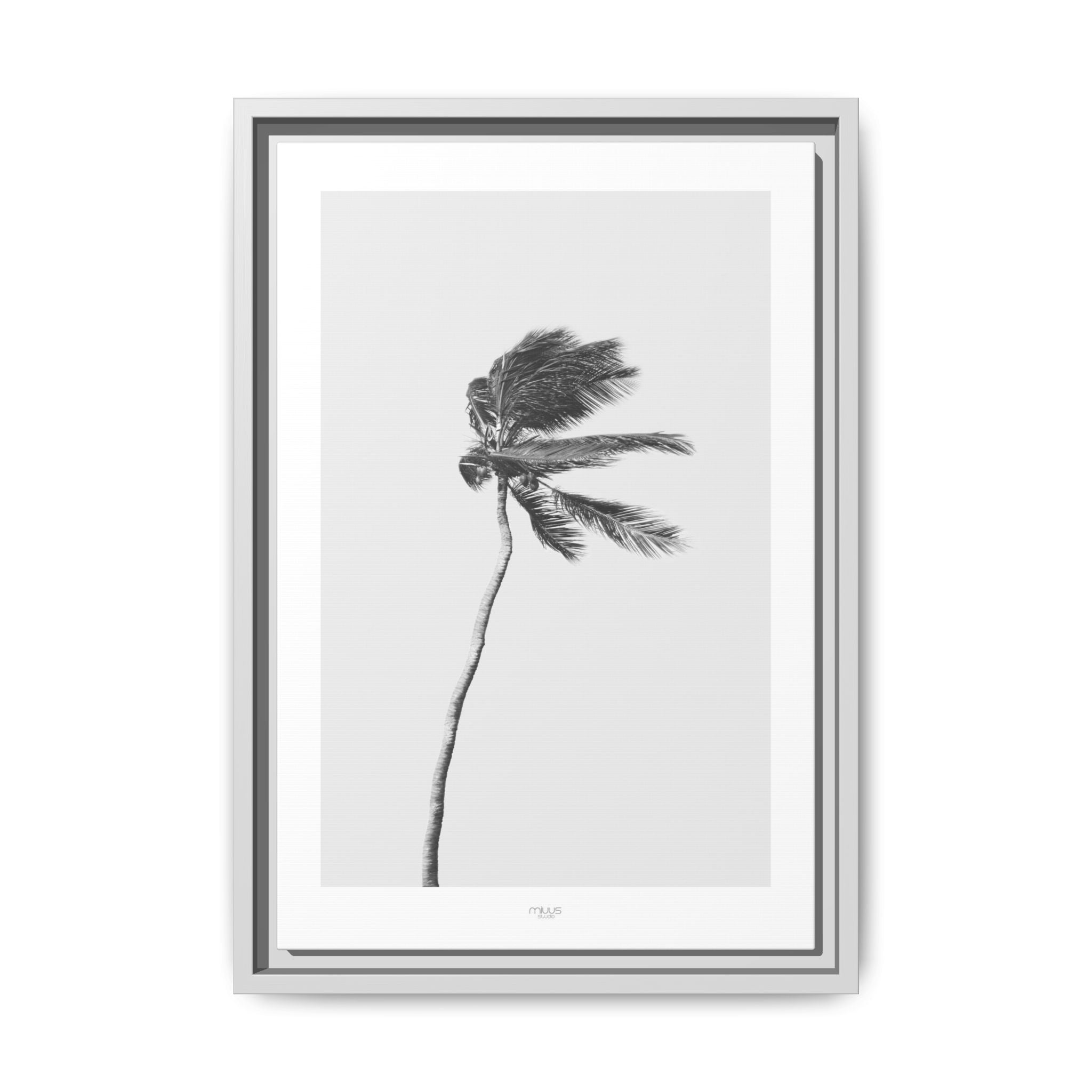 Coastal Silence Sway - Framed