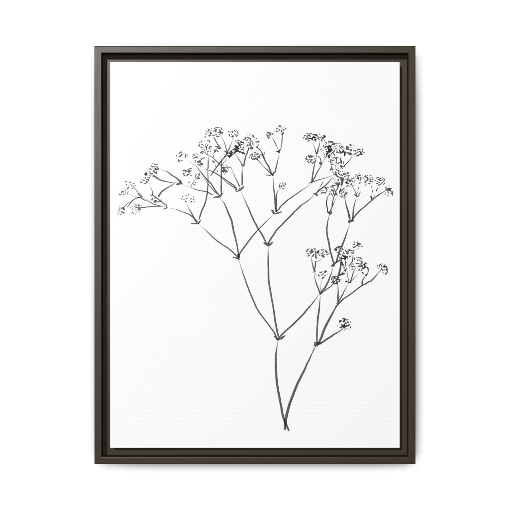 Whispering Meadow Sketch - Framed