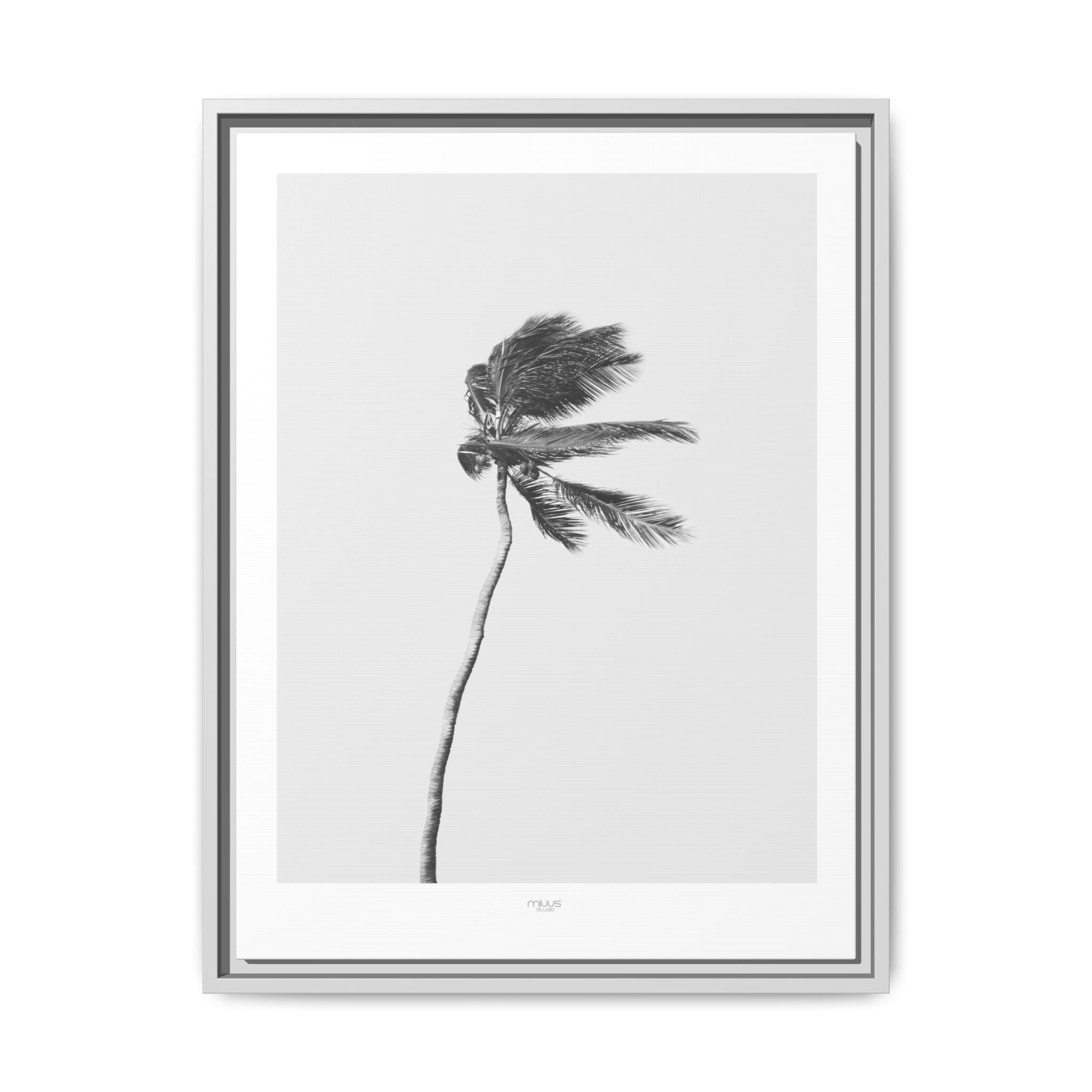Coastal Silence Sway - Framed