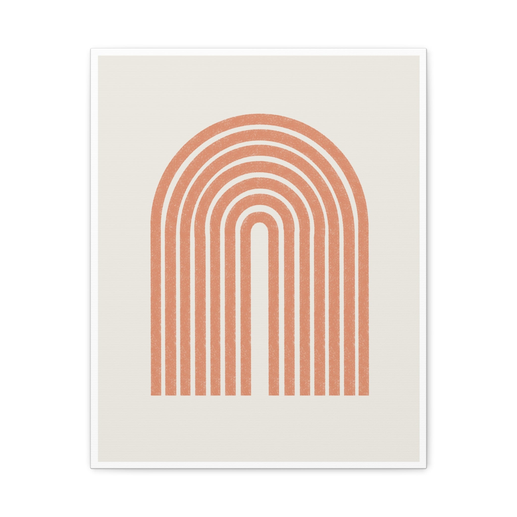 Terracotta Arc Whisper - Canvas