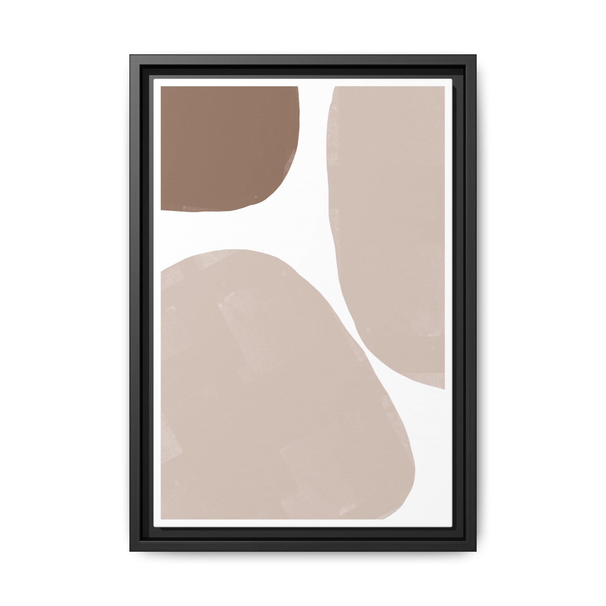 Muted Clay Horizons - Framed