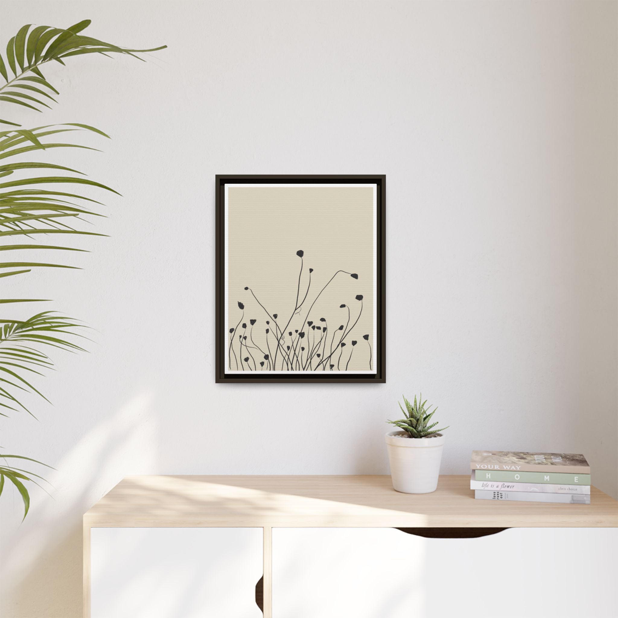Quiet Stem Reverie - Framed