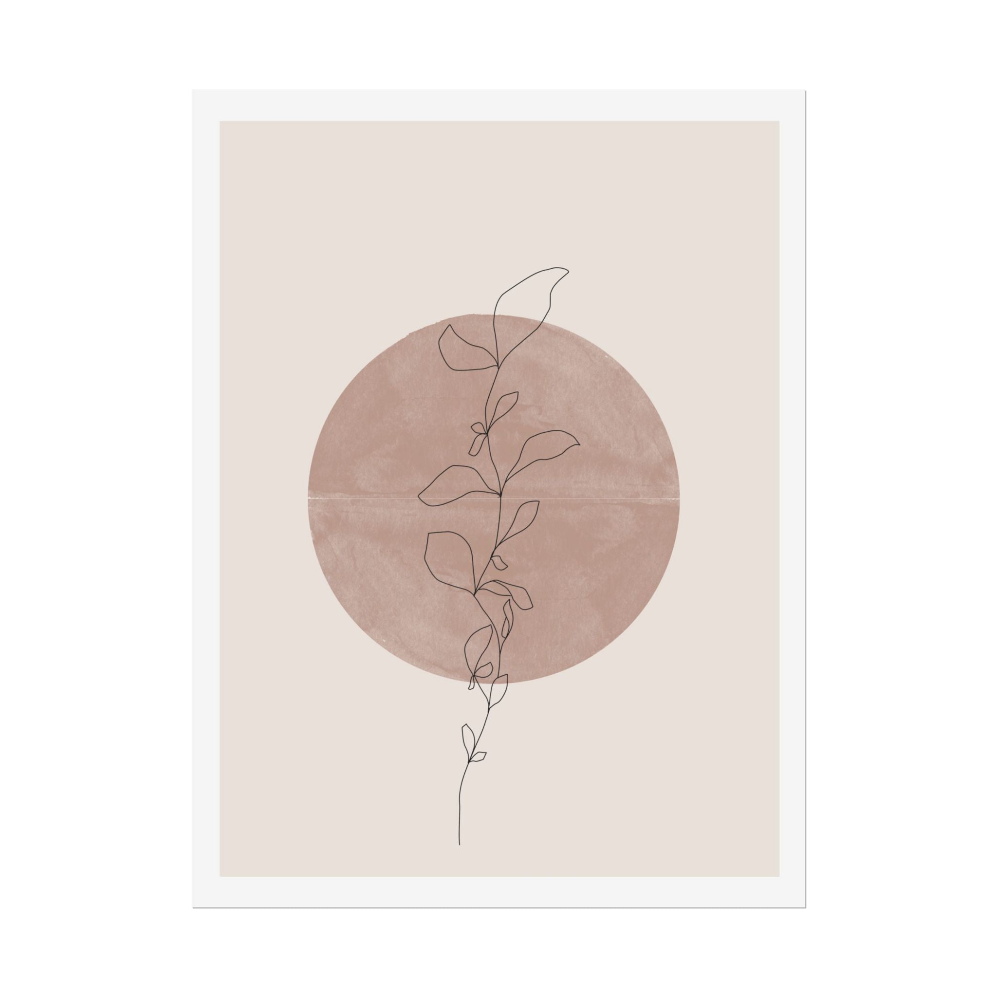 Blush Moonvine Quietude - Poster