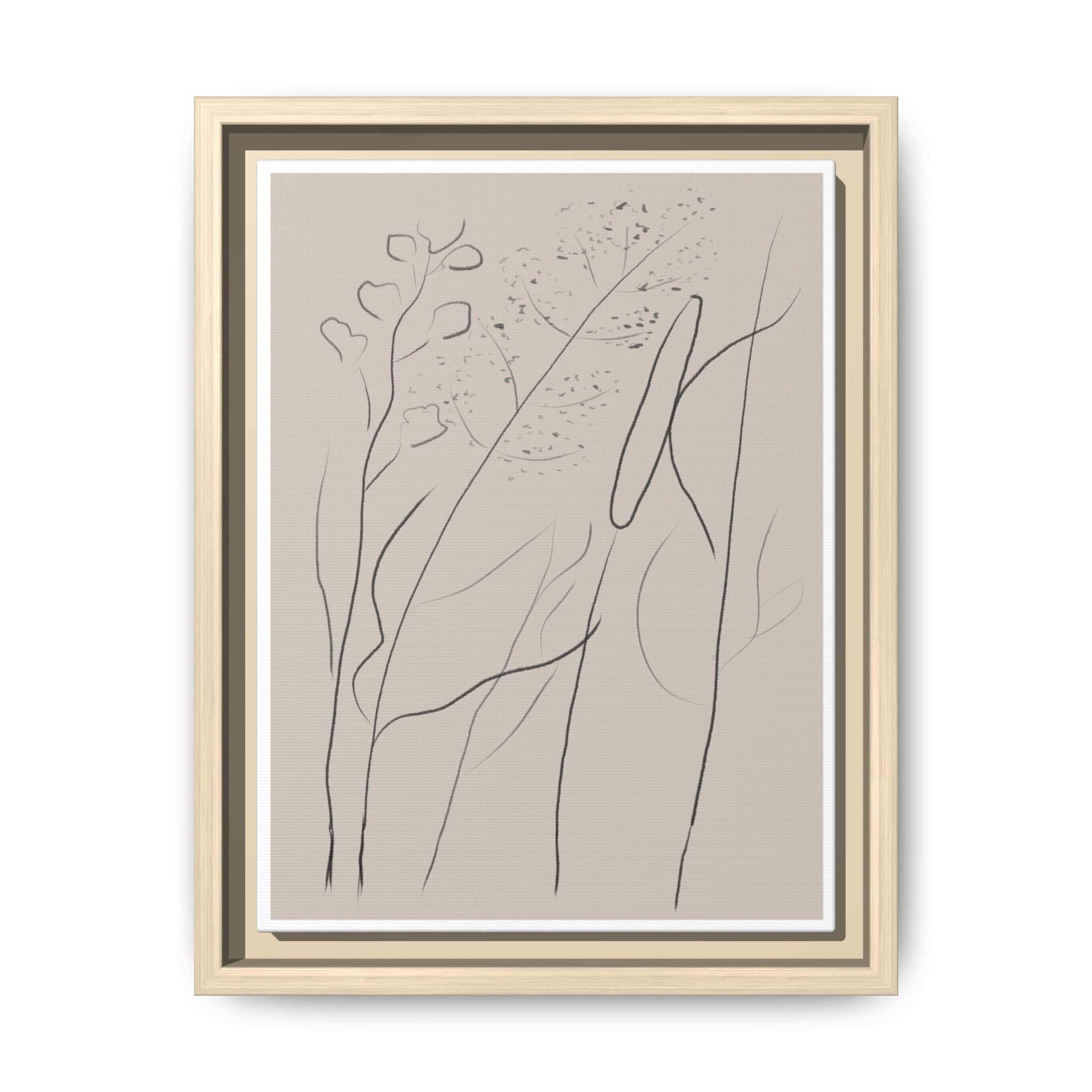 Quiet Woodland Traces - Framed