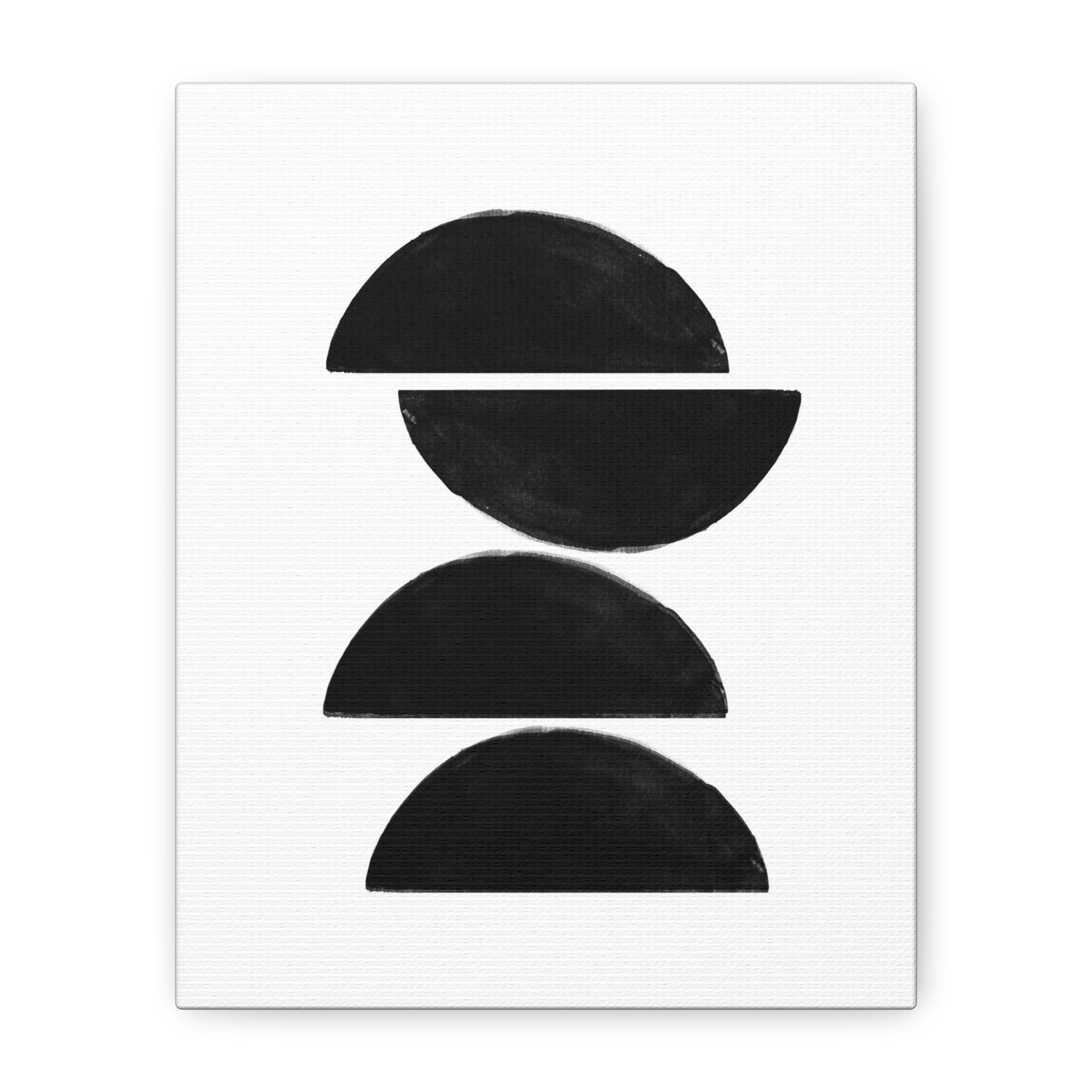 Noir Horizon Rhythm - Canvas