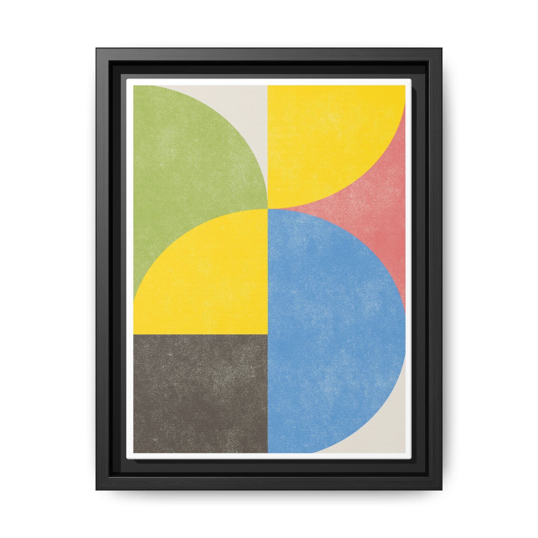 Pastel Orbit Rhythm - Framed