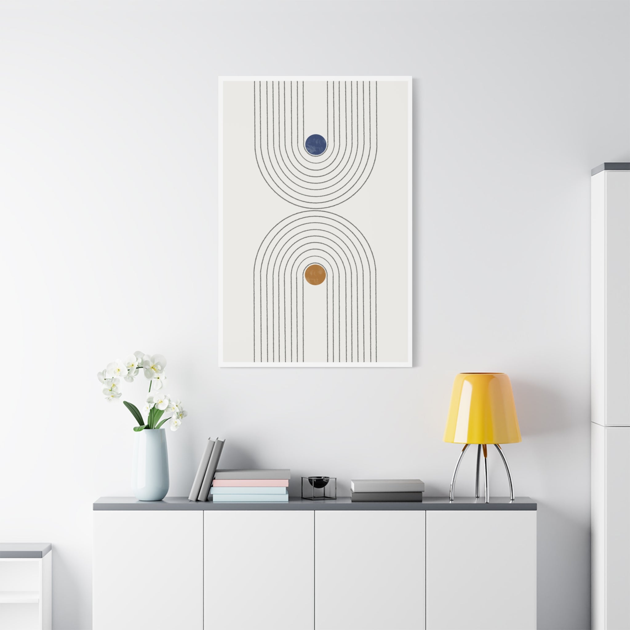 Dual Orbit Rhythm - Canvas
