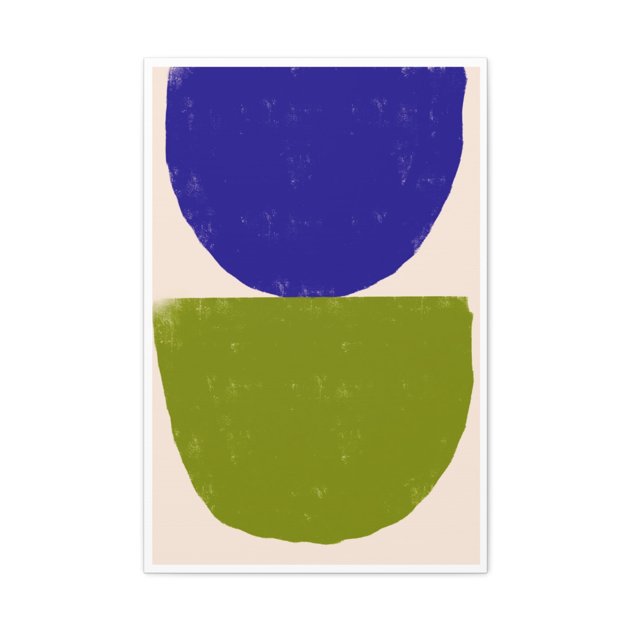 Cobalt Meadow Balance - Canvas