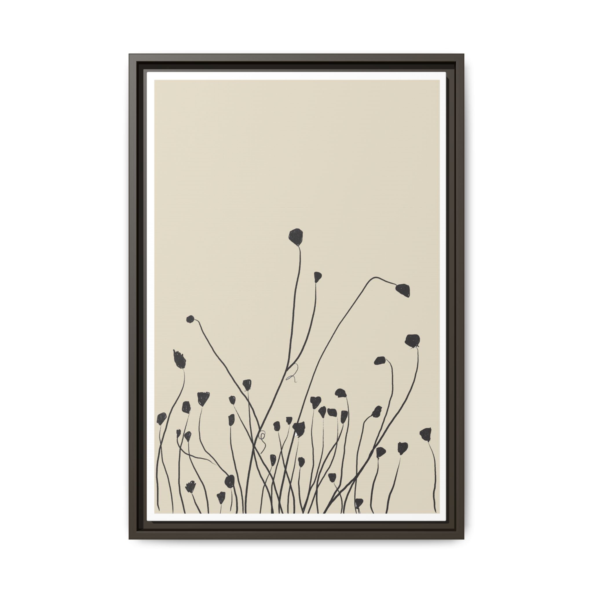 Quiet Stem Reverie - Framed
