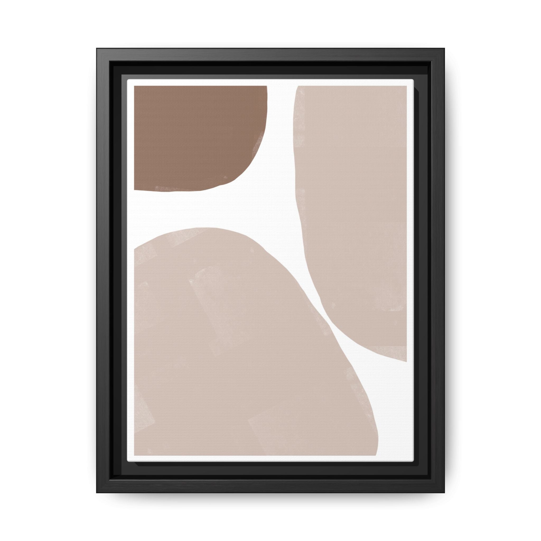 Muted Clay Horizons - Framed
