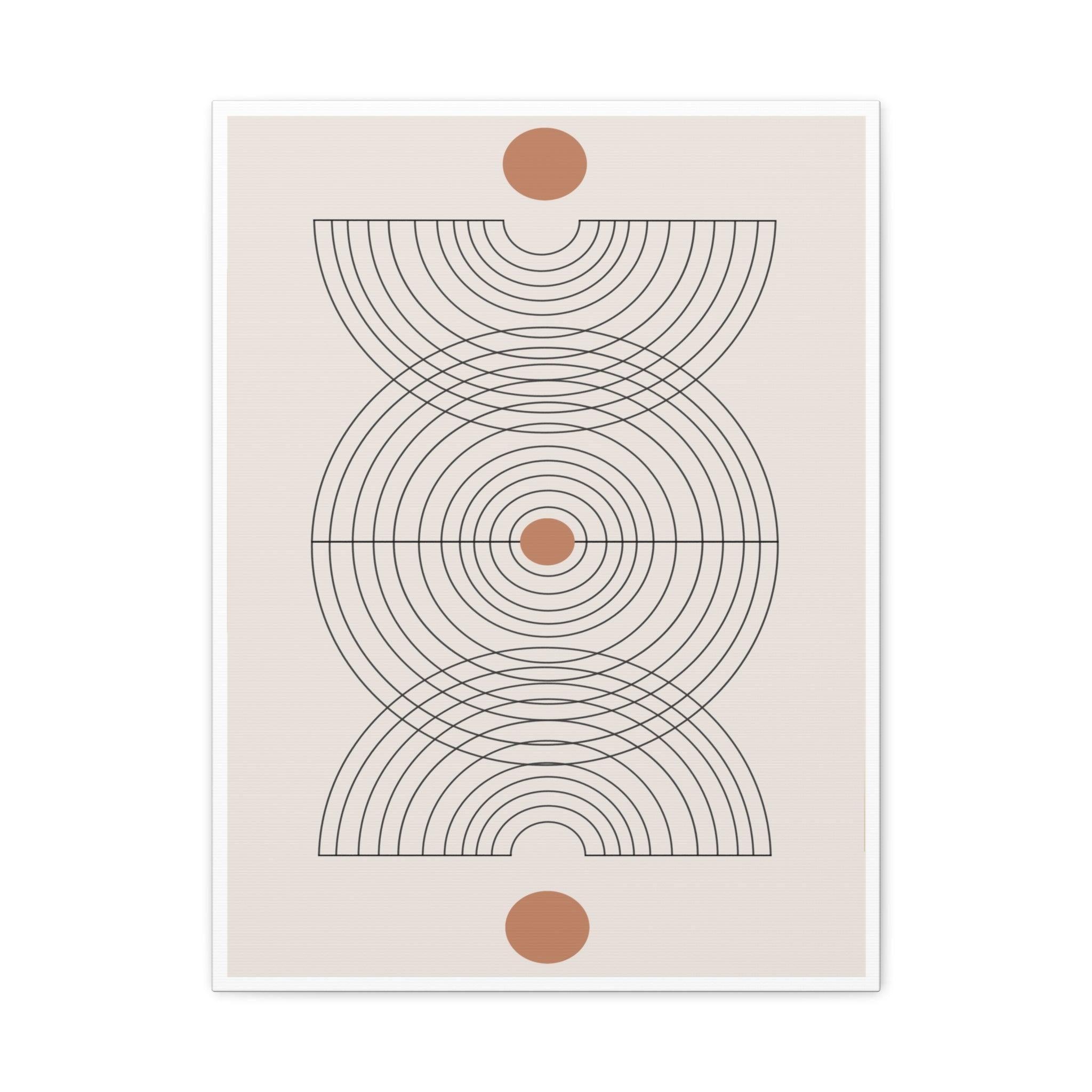 Celestial Echo Symmetry - Canvas