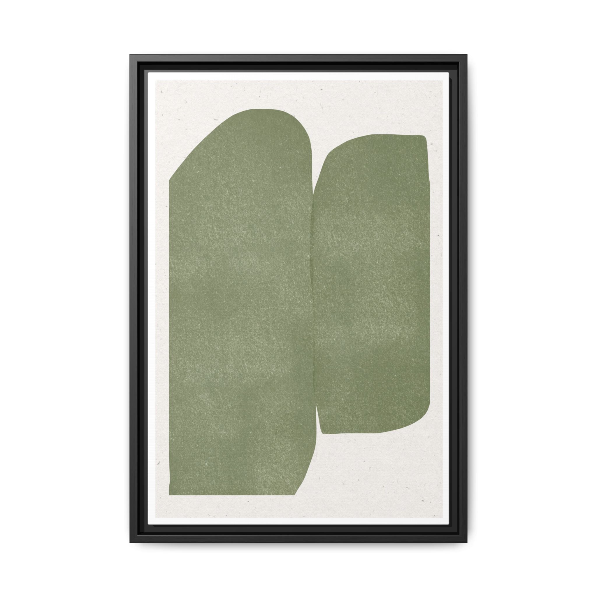 Sage Monolith Whisper - Framed