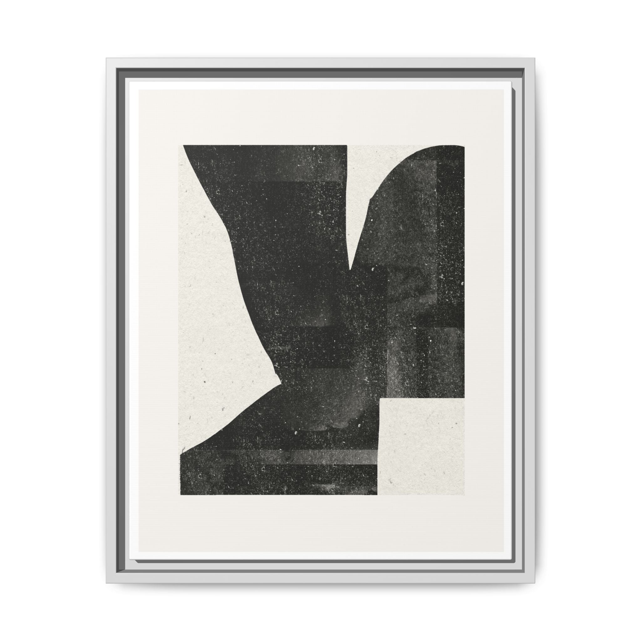 Noir Balance Echoes - Framed