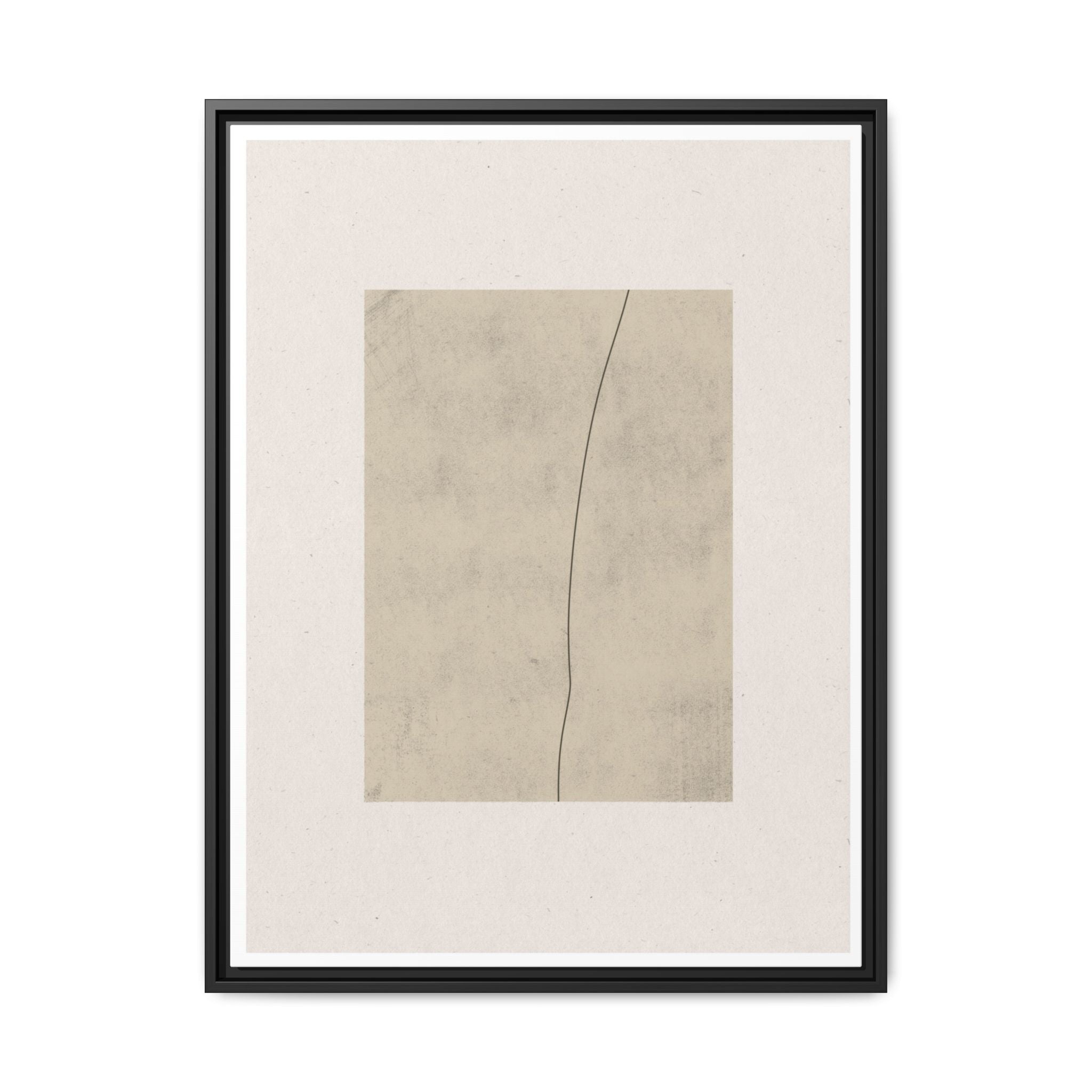Quiet Contour Passage - Framed