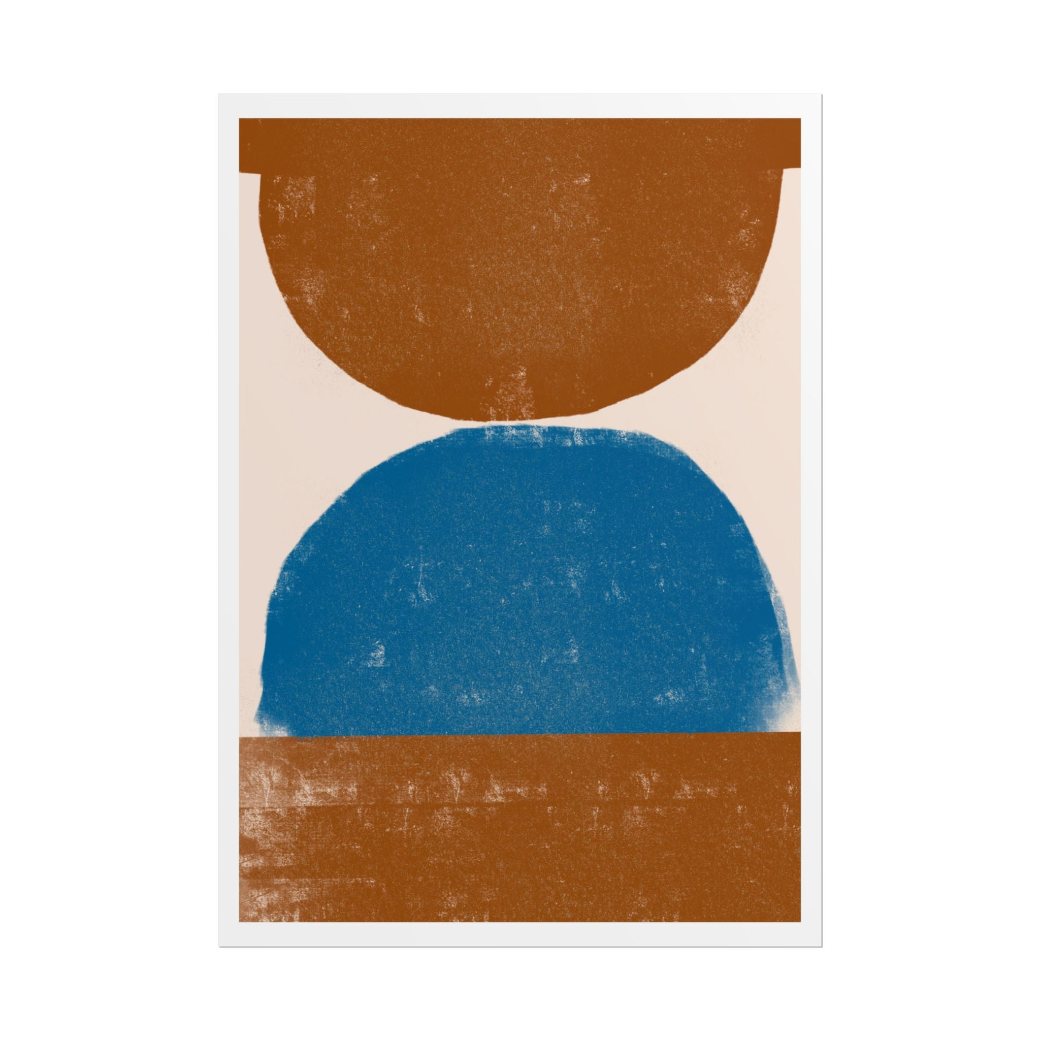 Cobalt Ember Equilibrium - Poster