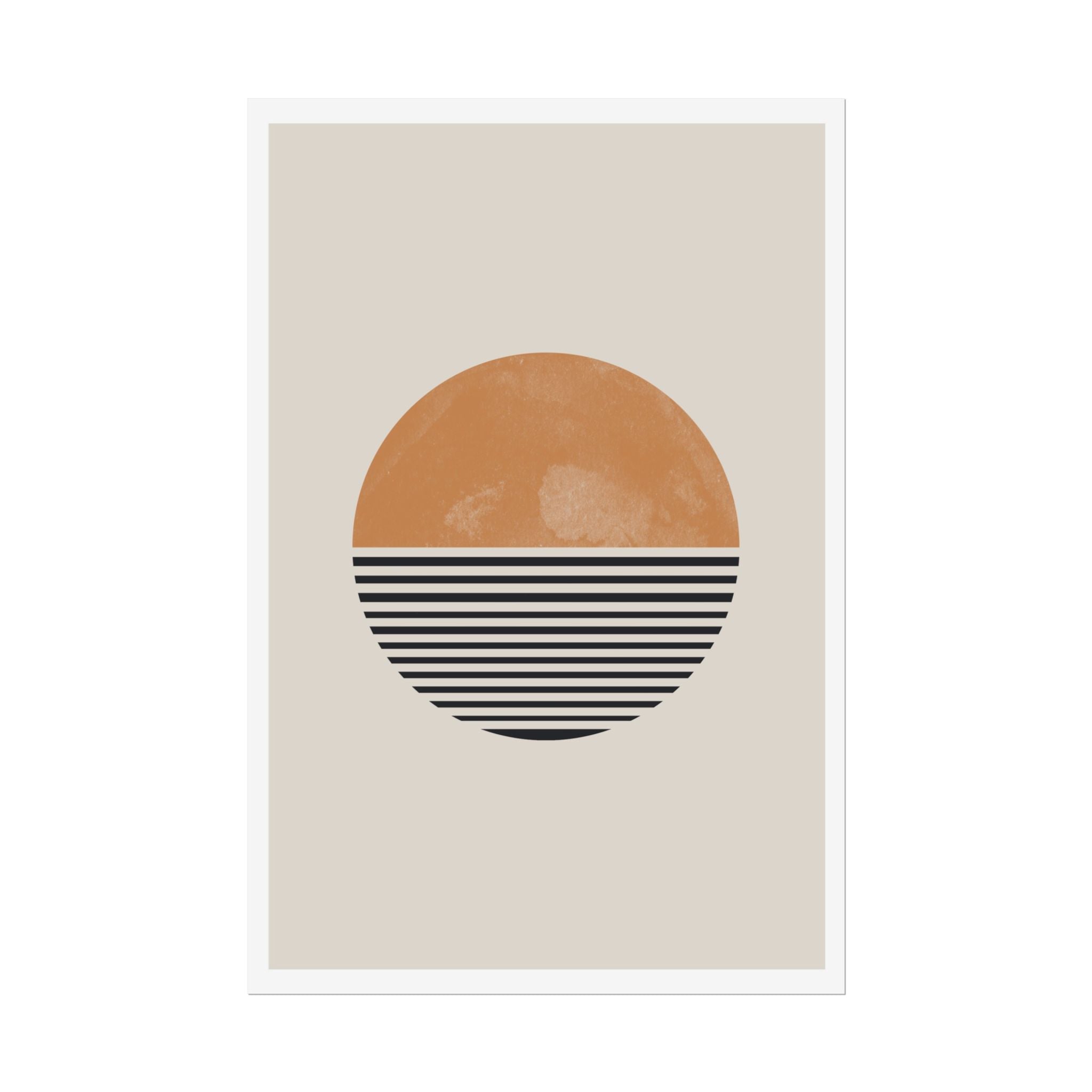 Amber Horizon Echoes - Poster
