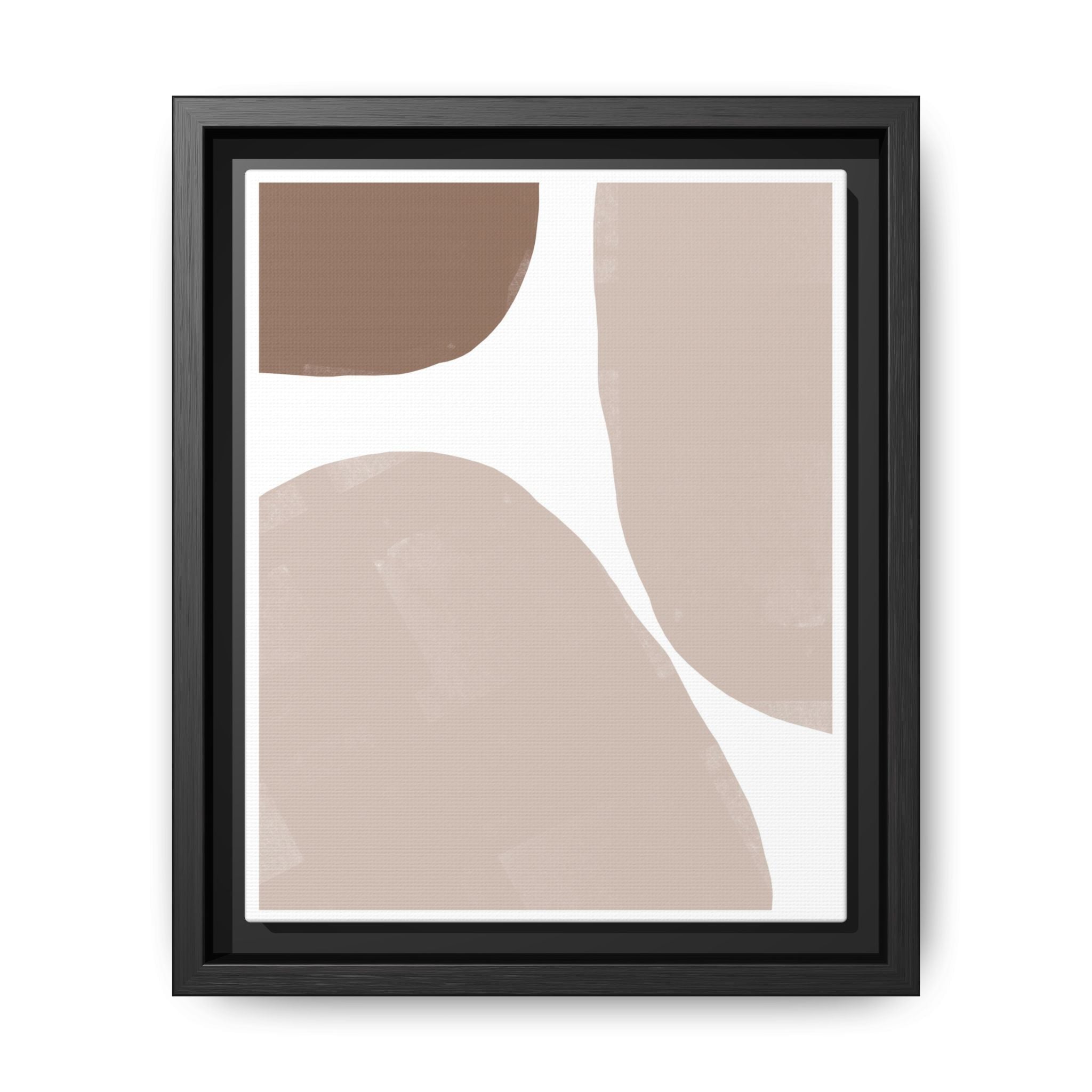 Muted Clay Horizons - Framed