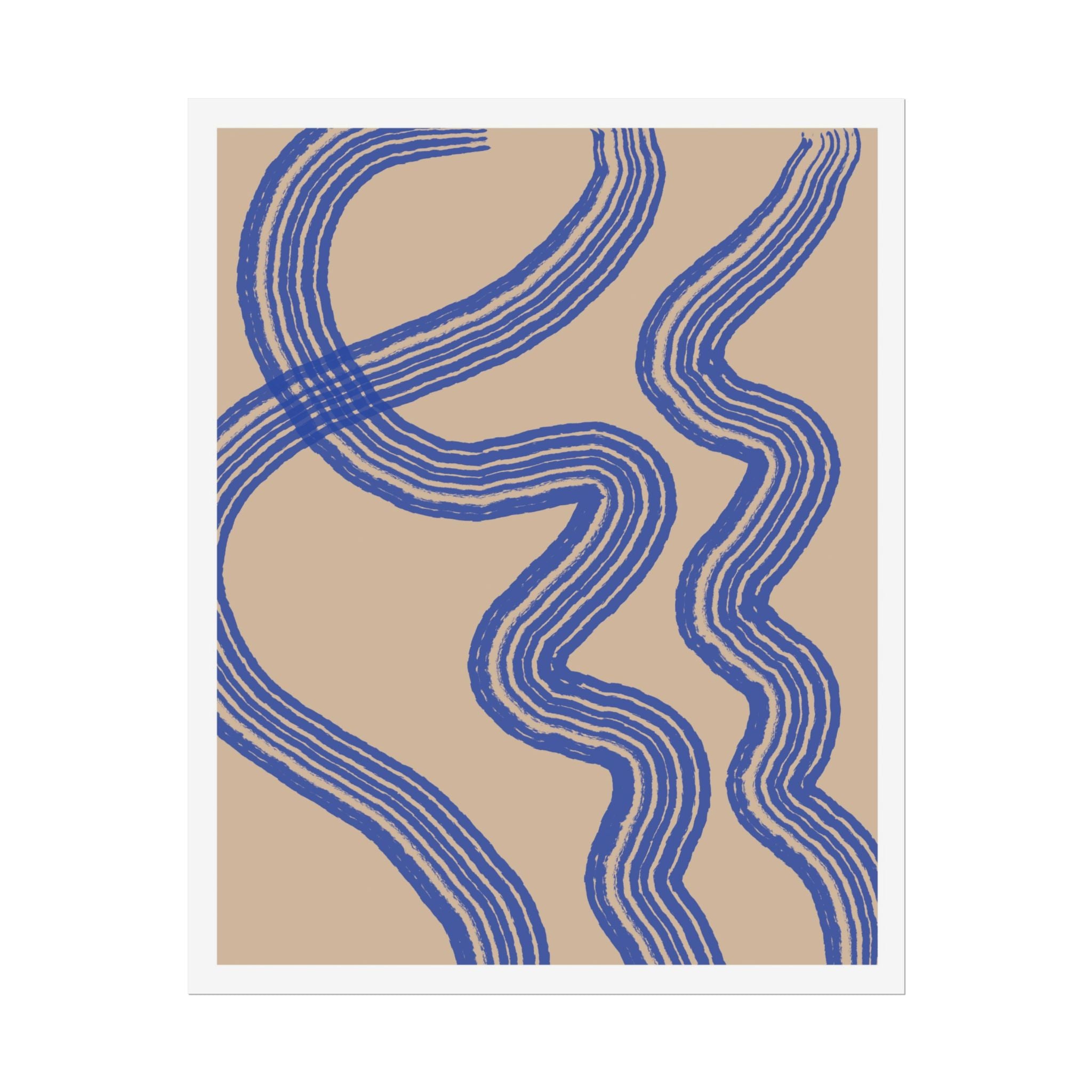 Azure Motion Paths - Poster