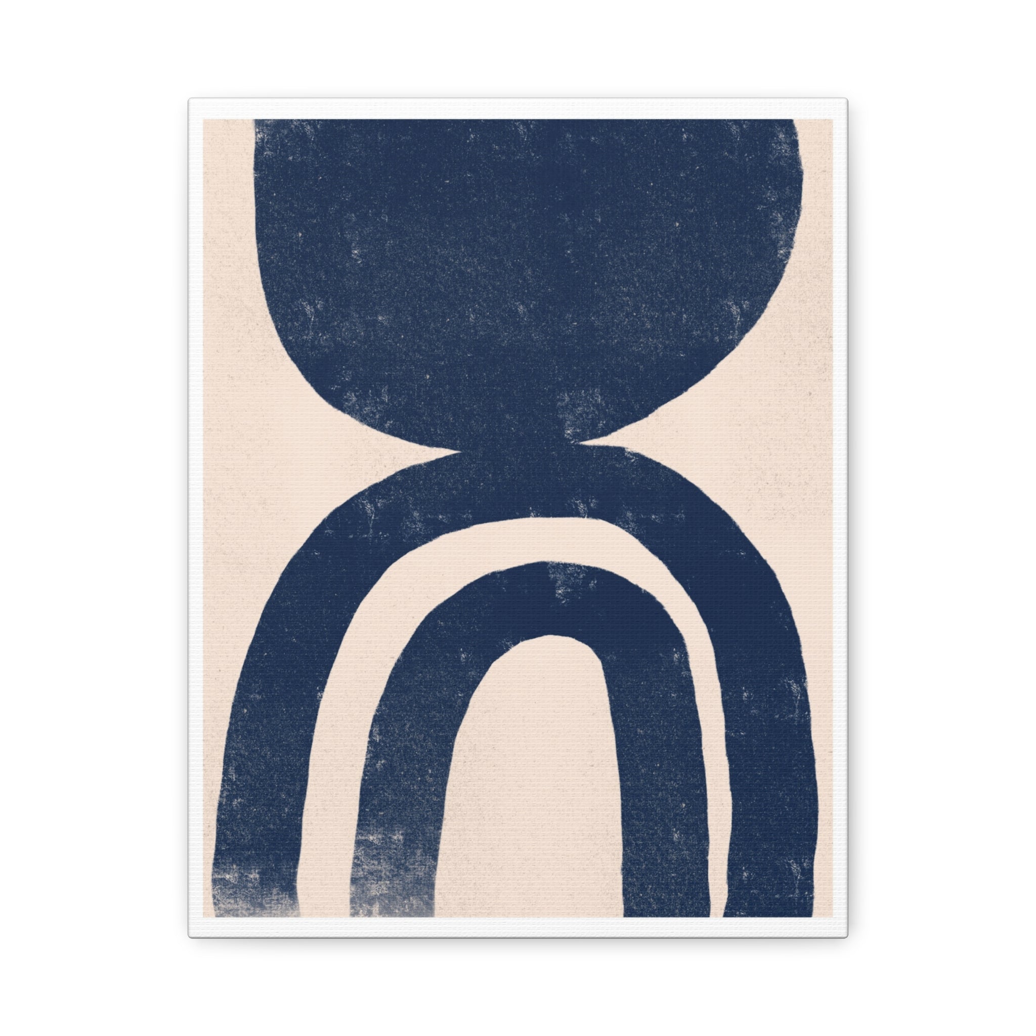 Indigo Arch Stillness - Canvas