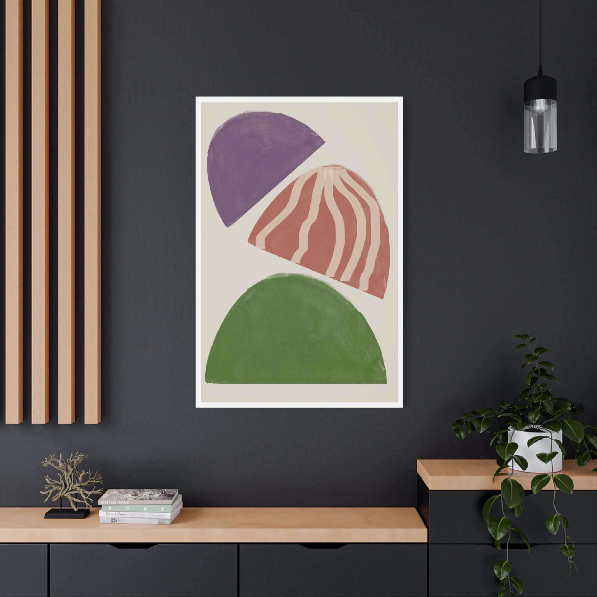 Citrus Meadow Arches - Canvas