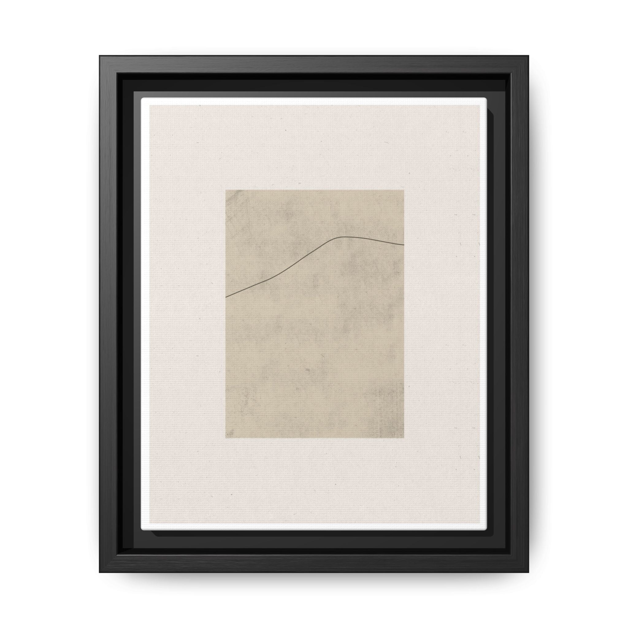 Whispered Horizon Trace - Framed