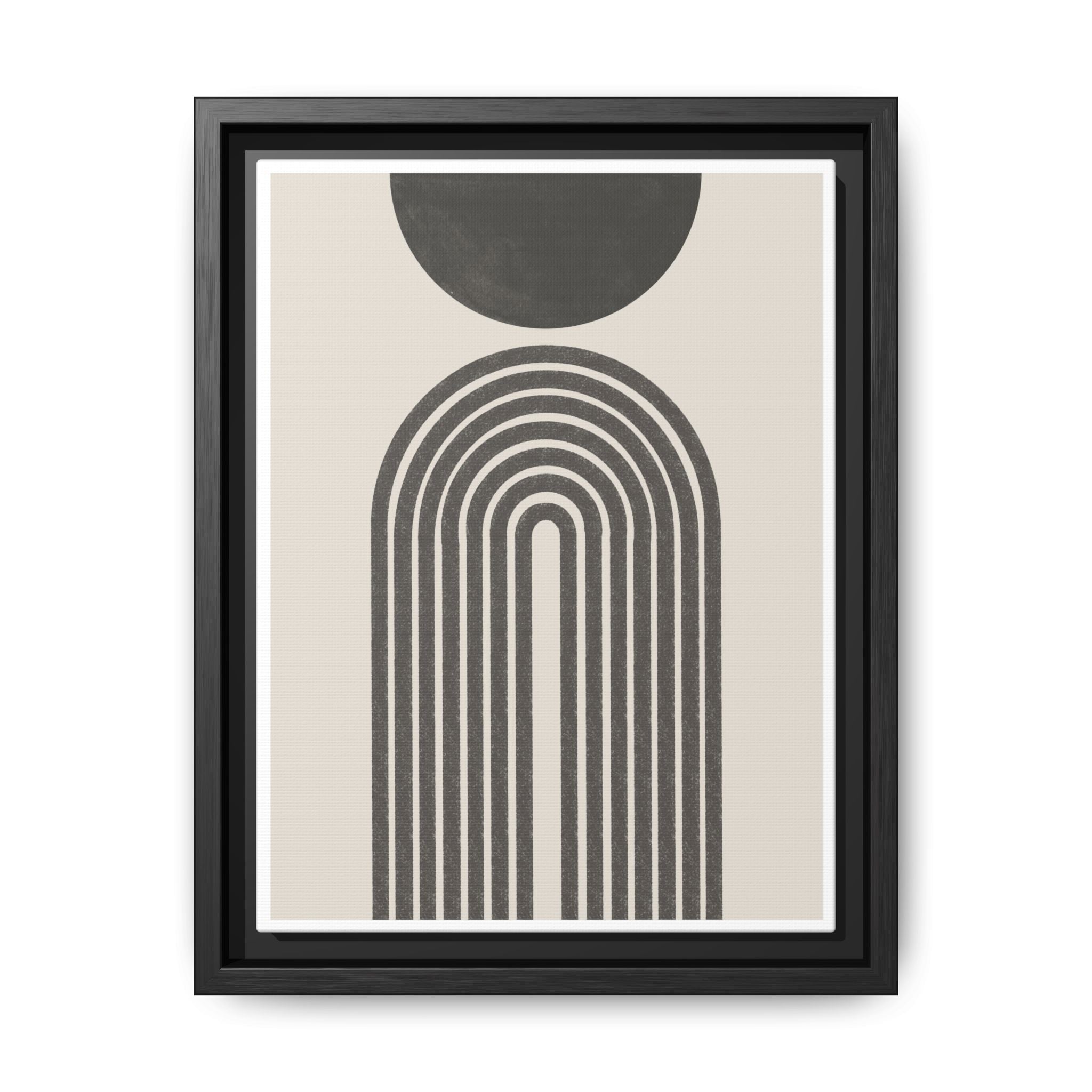 Obsidian Arch Resonance - Framed