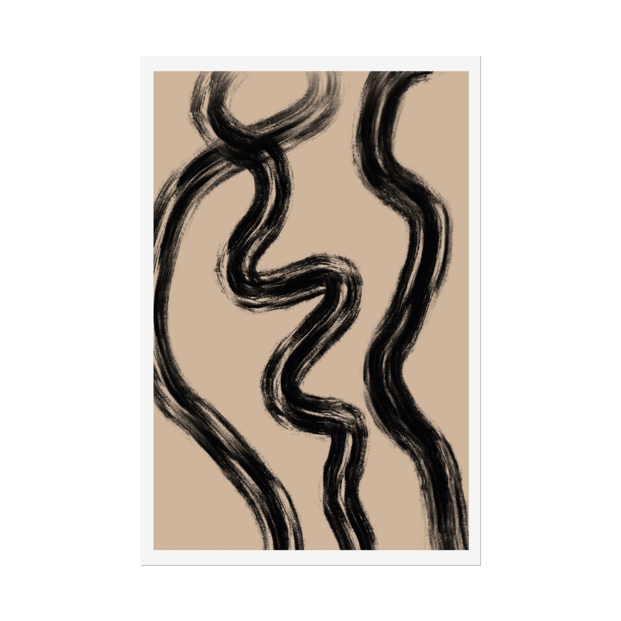 Midnight Current Lines - Poster