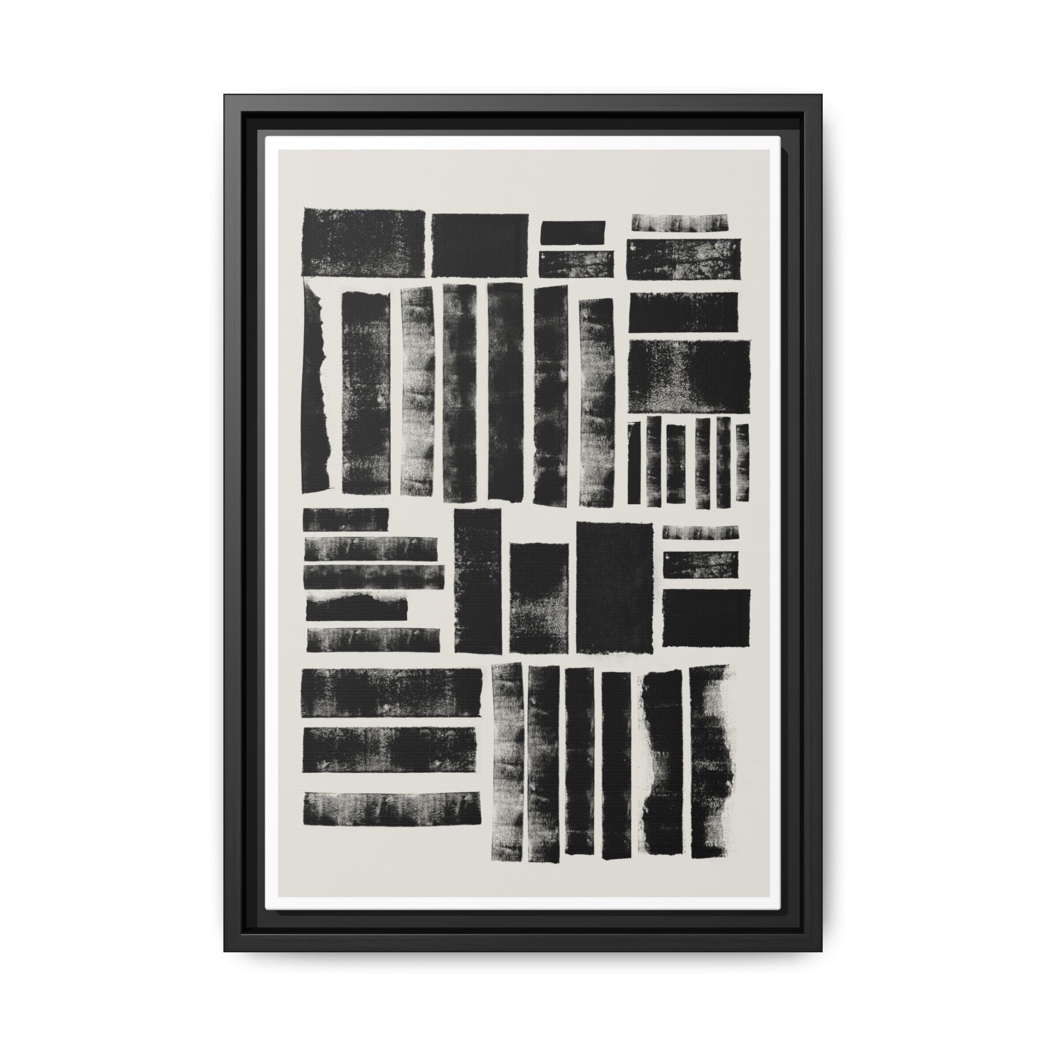 Midnight Rhythm Panels - Framed