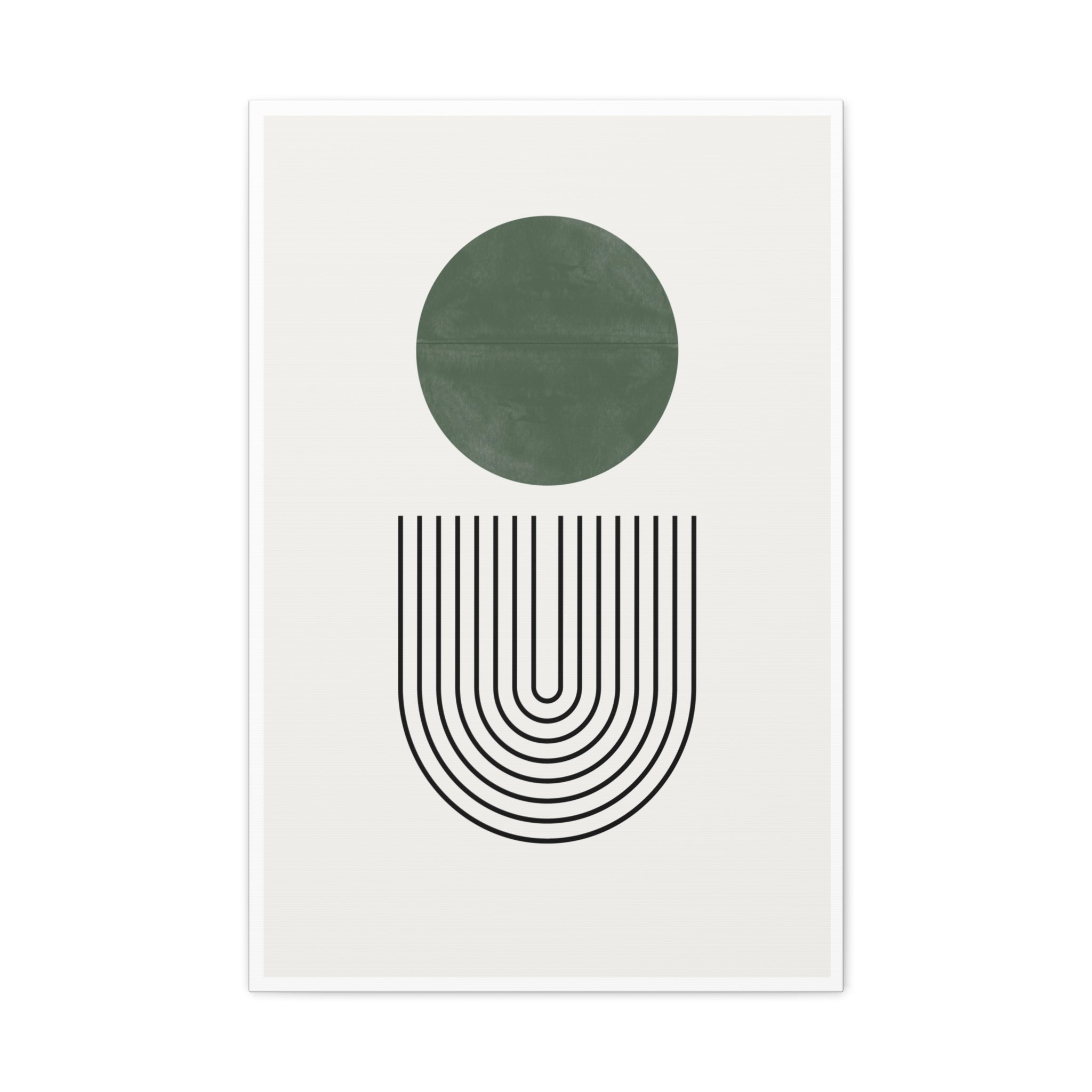 Emerald Orbit Pathways - Canvas