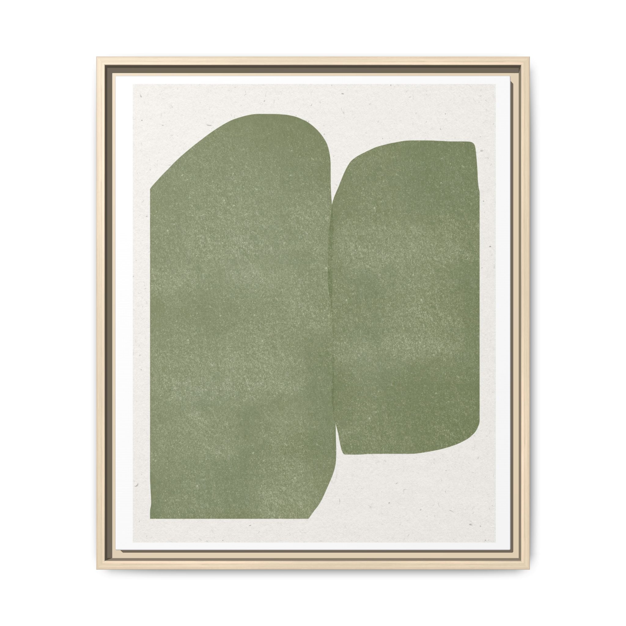 Sage Monolith Whisper - Framed