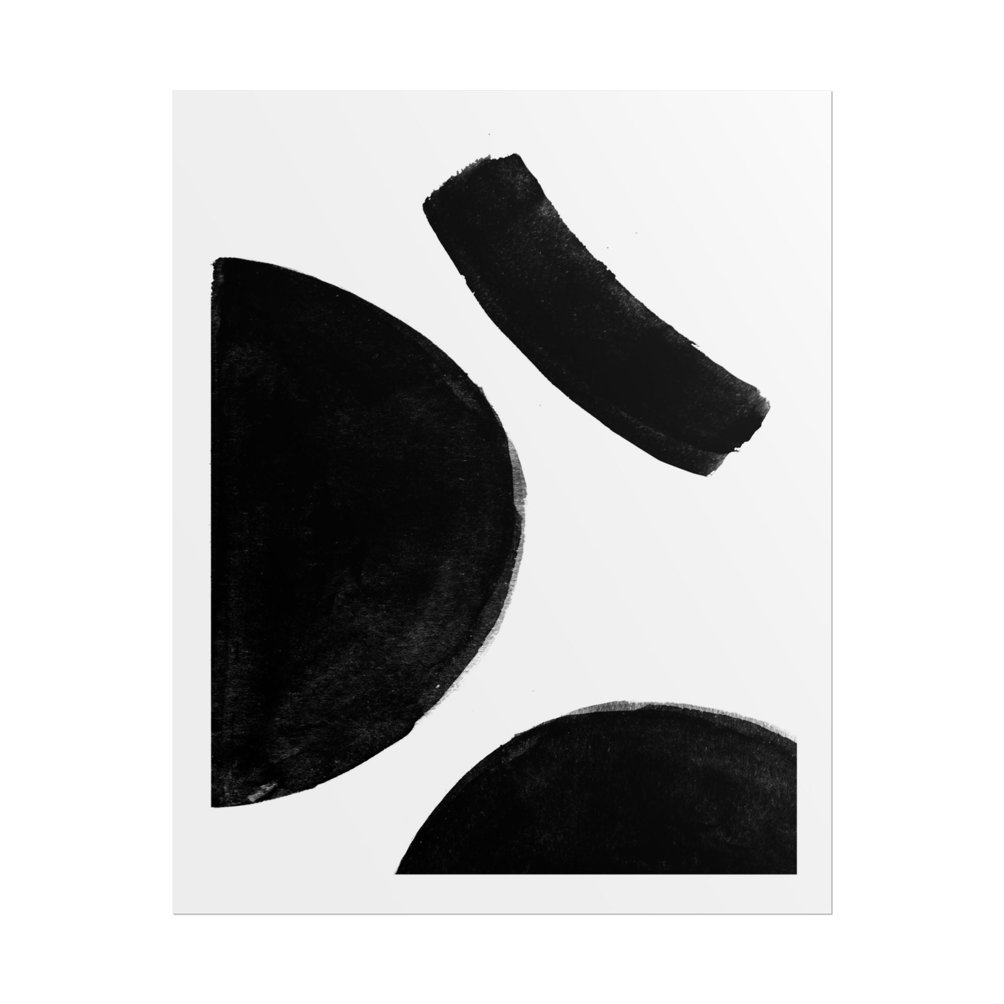 Shadow Arc Composition - Poster