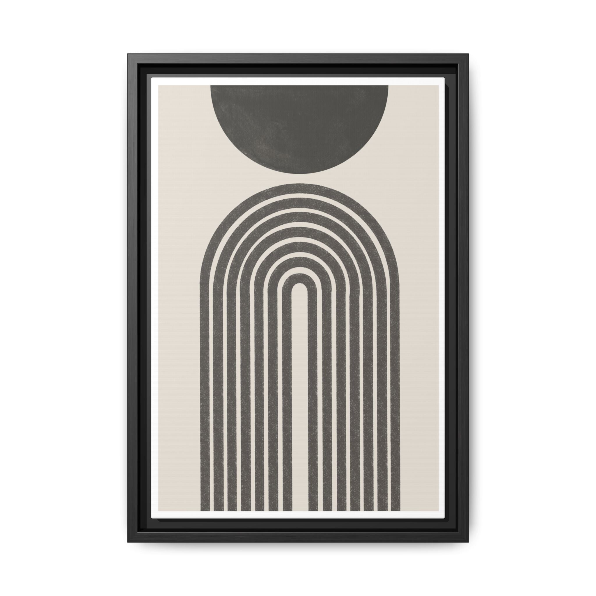 Obsidian Arch Resonance - Framed