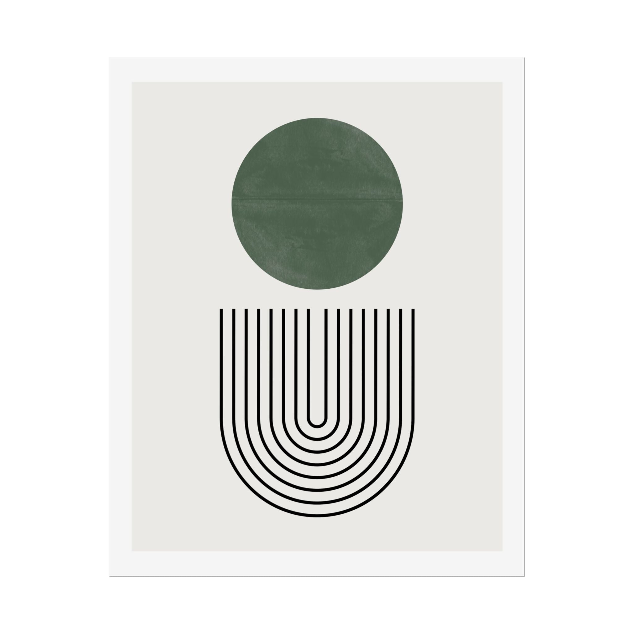 Emerald Orbit Pathways - Poster
