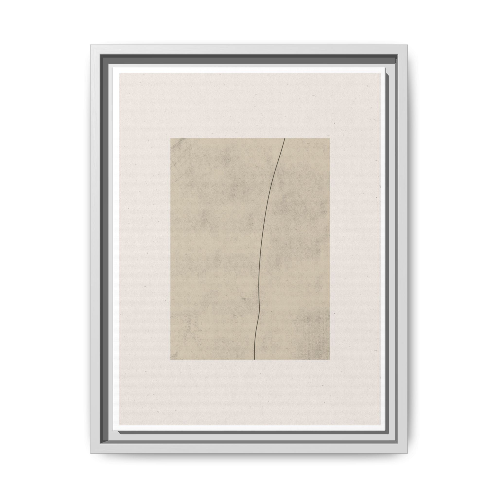 Quiet Contour Passage - Framed