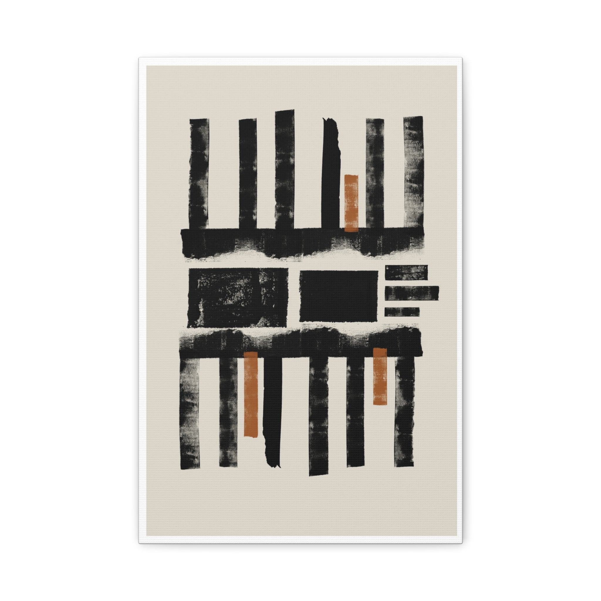 Amber Shadow Alignments - Canvas