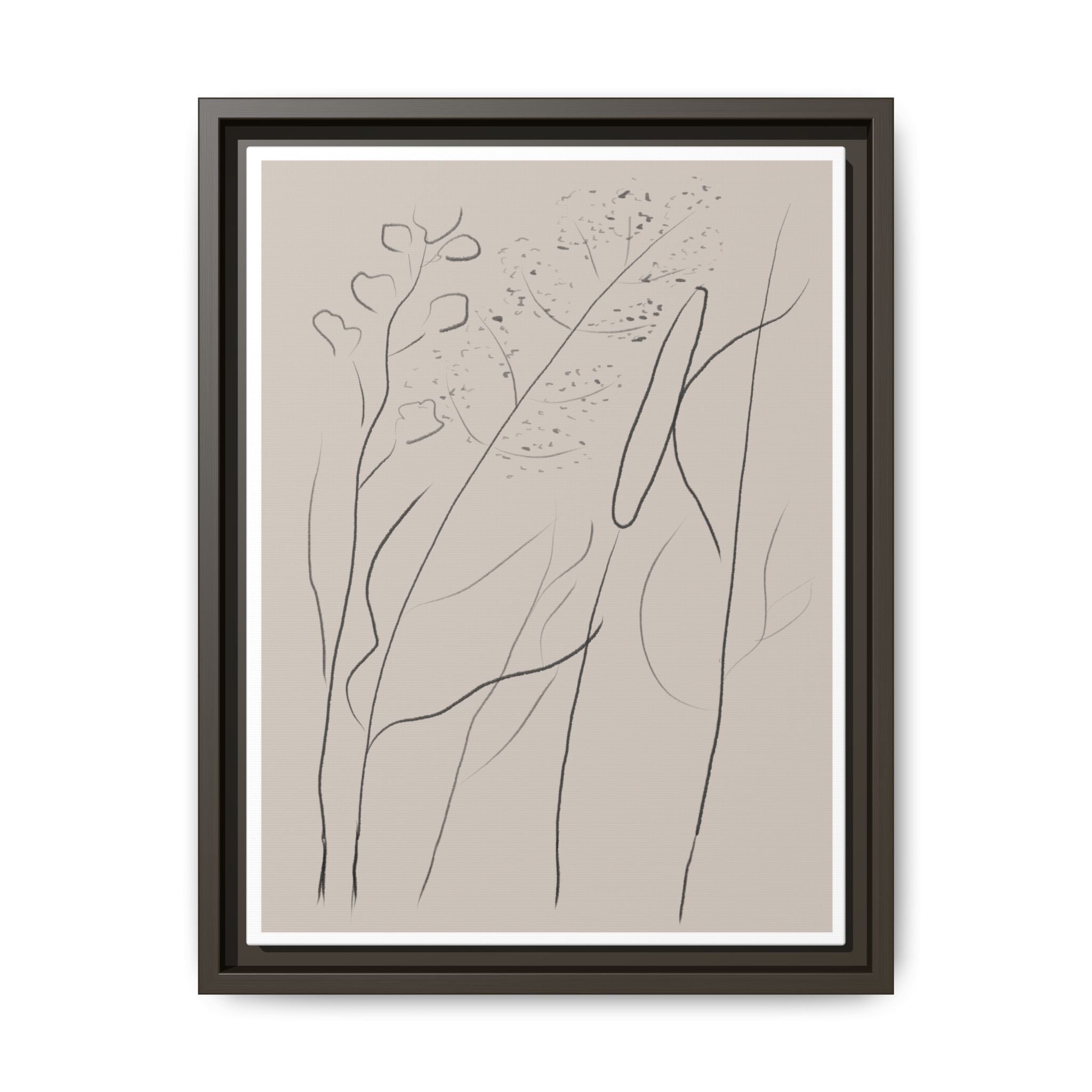 Quiet Woodland Traces - Framed