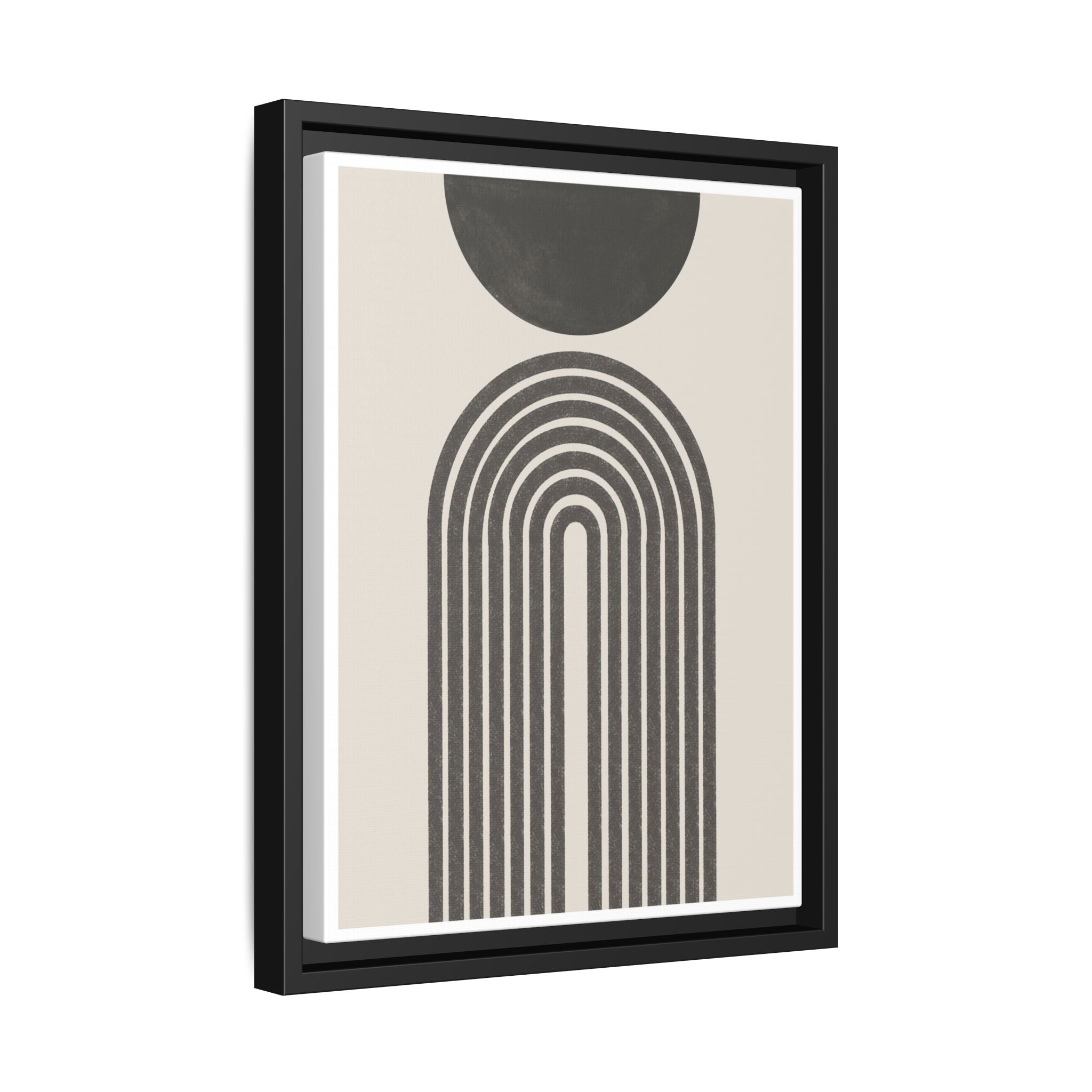 Obsidian Arch Resonance - Framed
